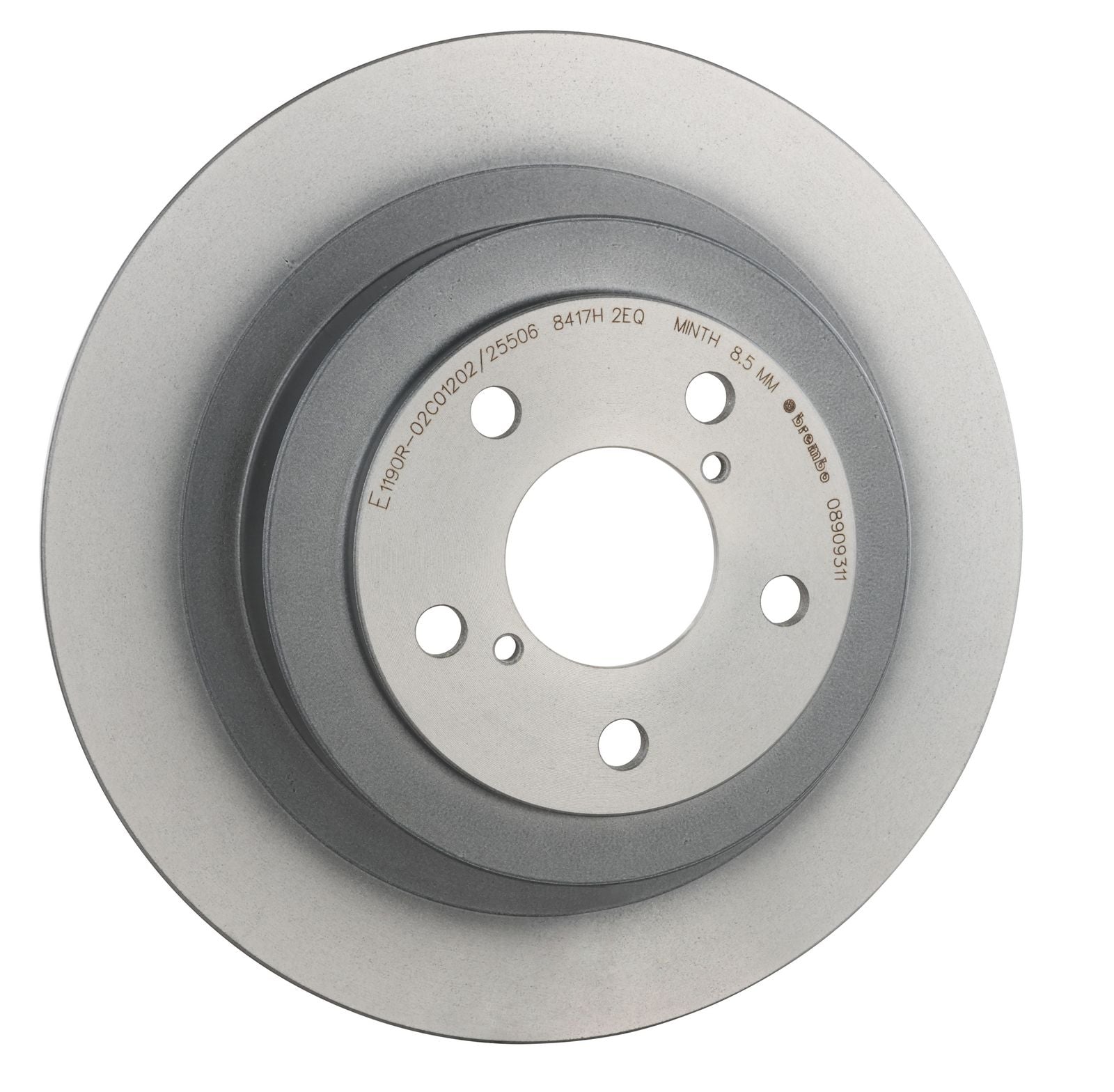 PRIME UV Coated Rear Disc Brake Rotor - 08.9093.11_29