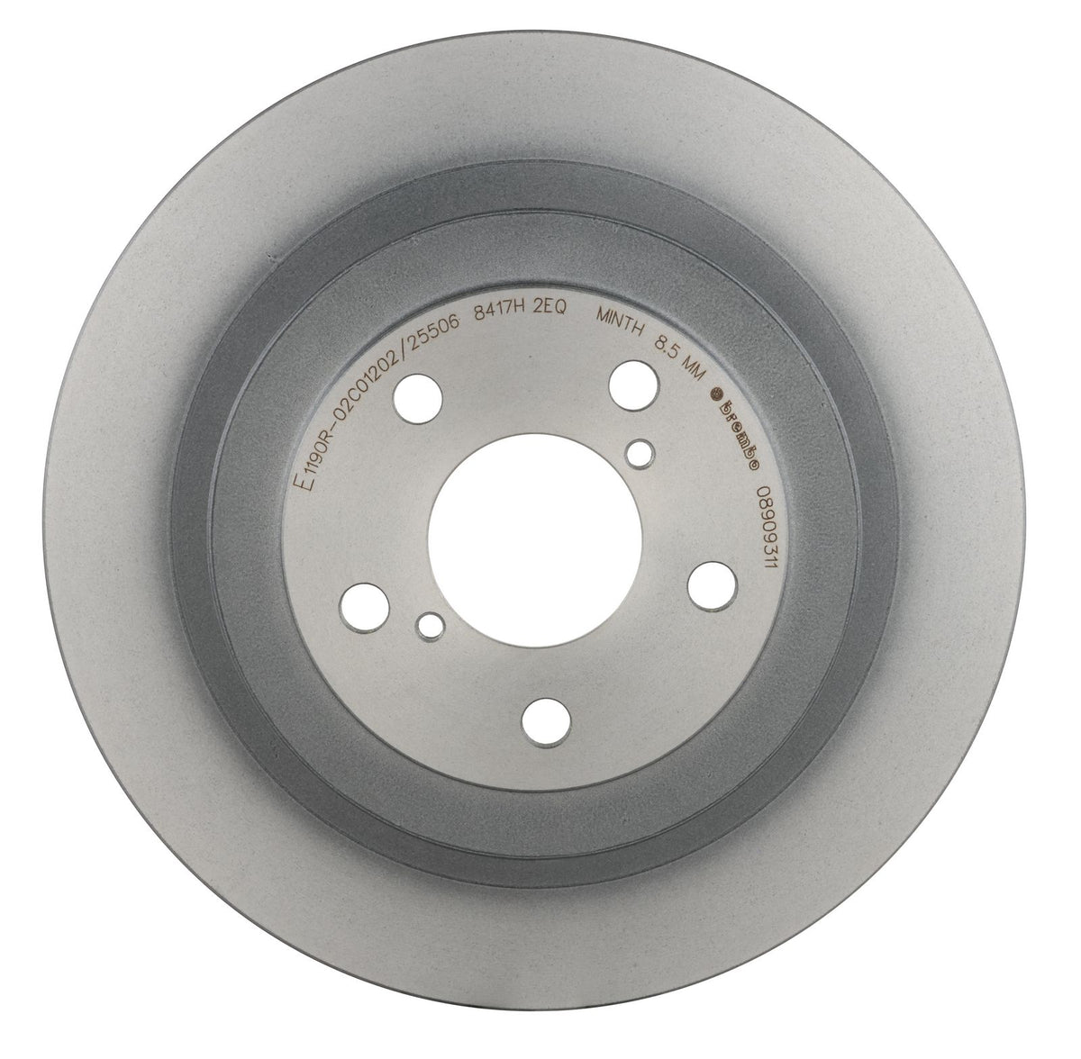 PRIME UV Coated Rear Disc Brake Rotor - 08.9093.11_06