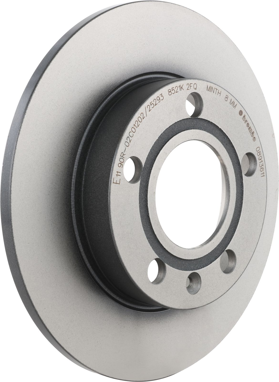 PRIME UV Coated Rear Disc Brake Rotor - 08.9136.11_01