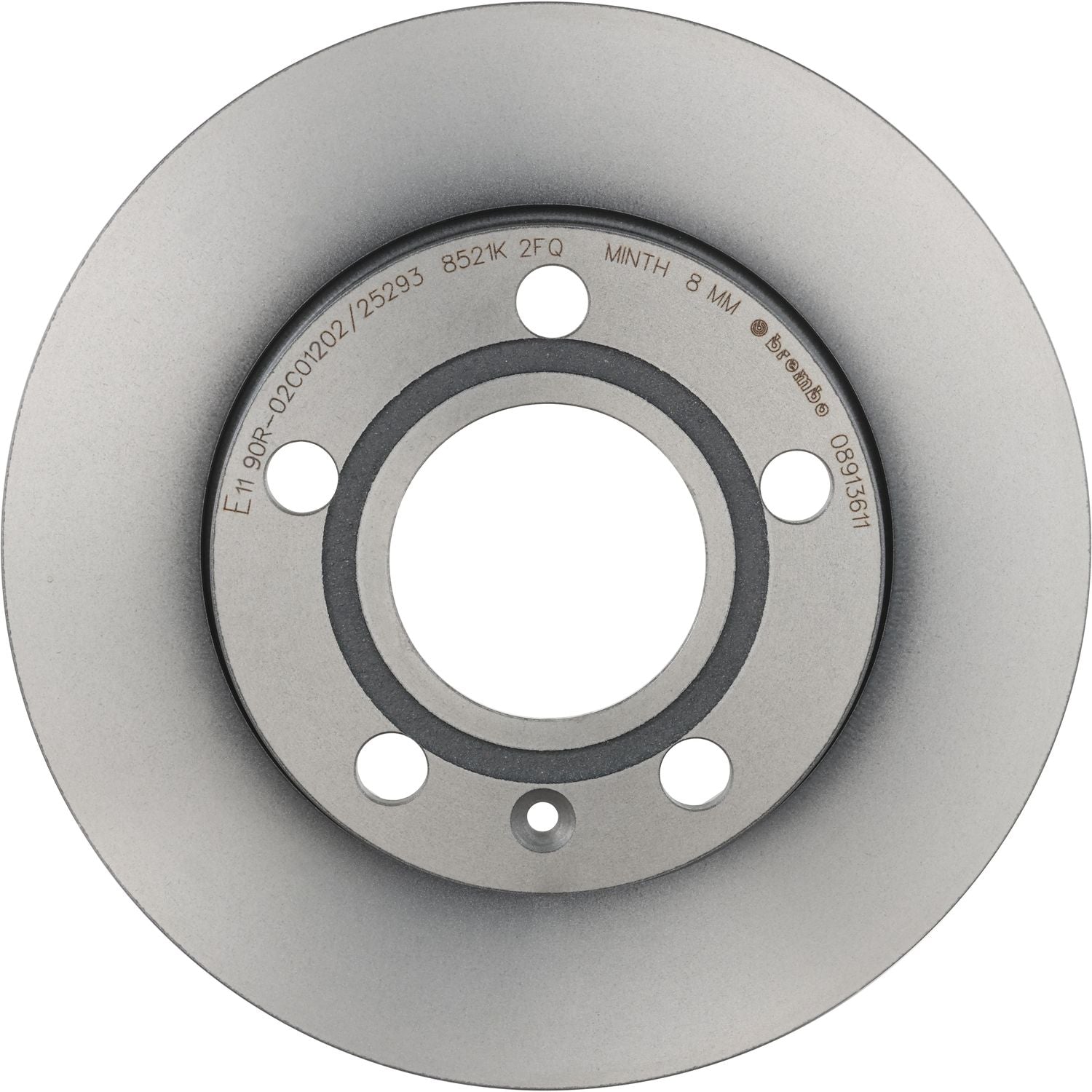 PRIME UV Coated Rear Disc Brake Rotor - 08.9136.11_01