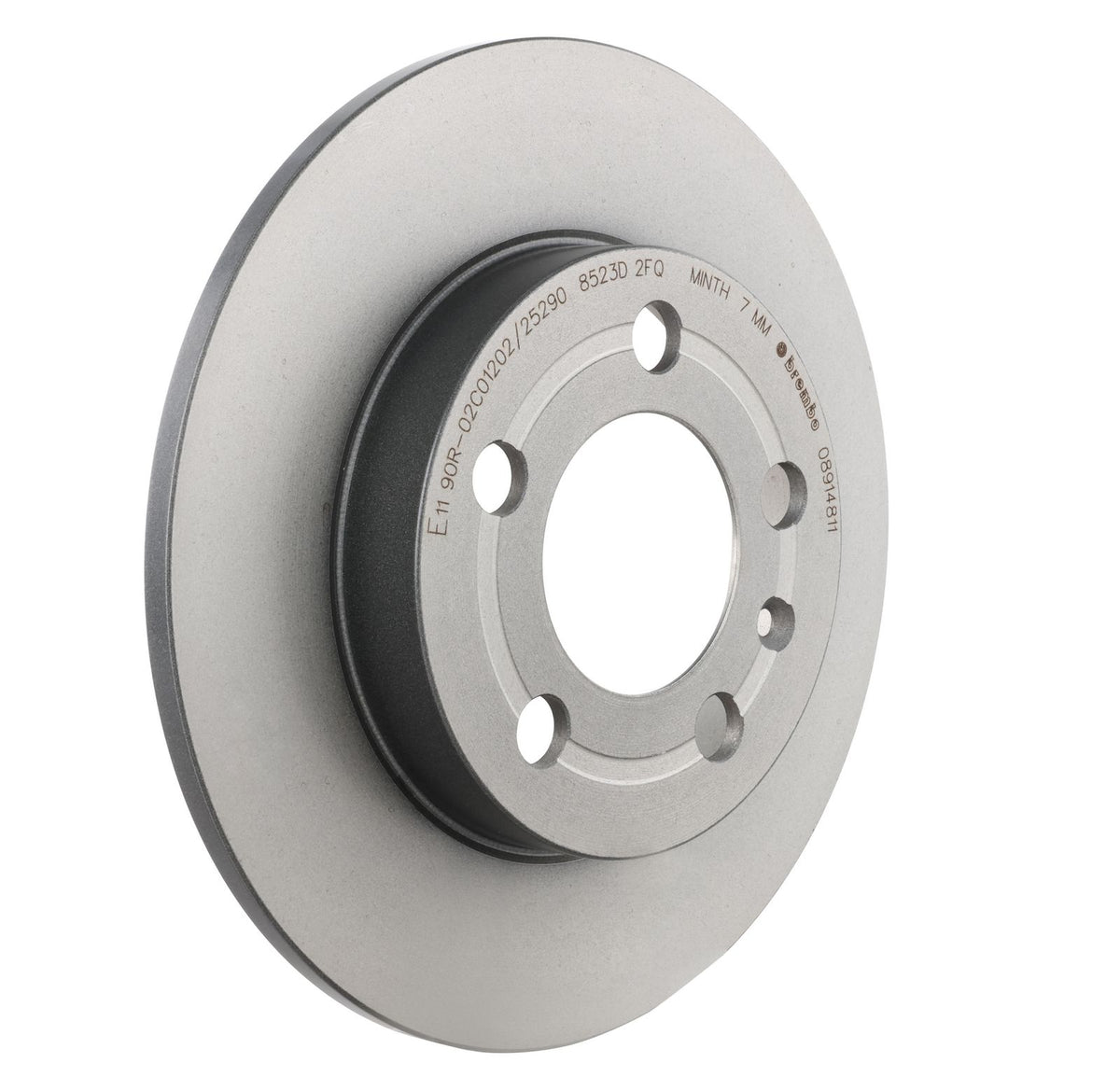 PRIME UV Coated Rear Disc Brake Rotor - 08.9148.11_28