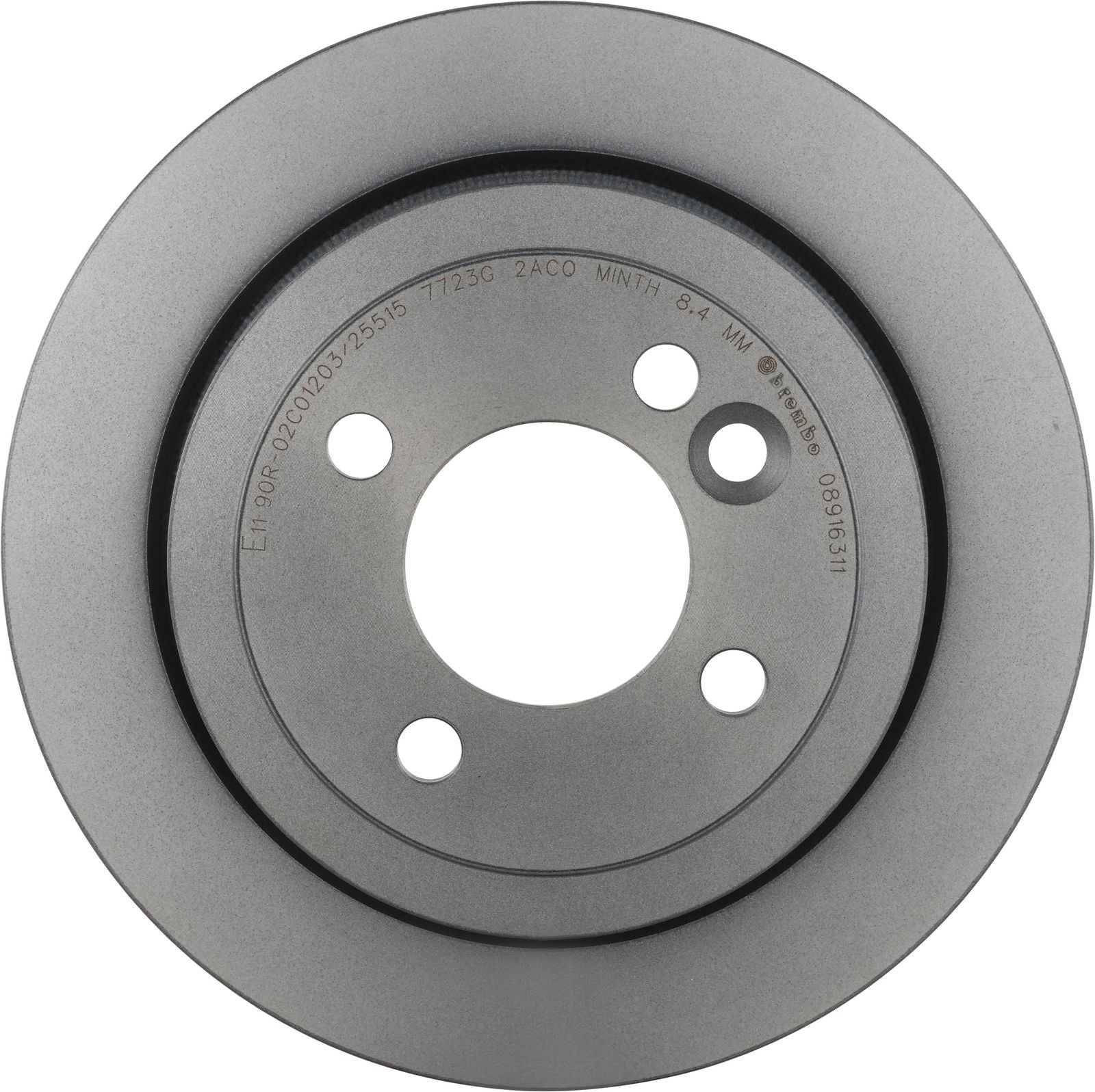 PRIME UV Coated Rear Disc Brake Rotor - 08.9163.11_03