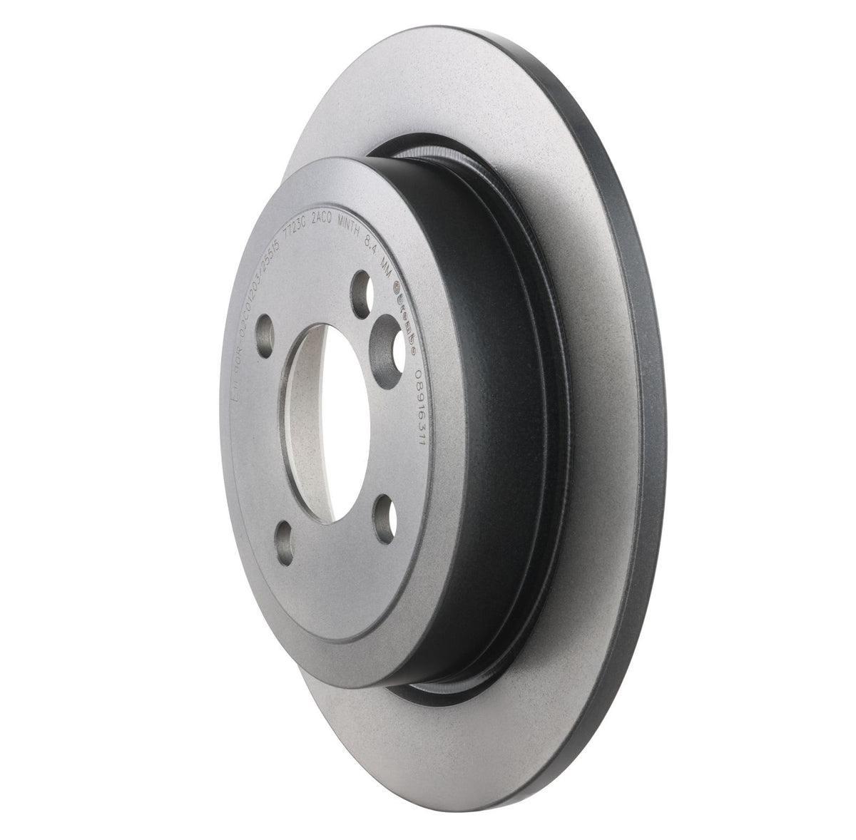 PRIME UV Coated Rear Disc Brake Rotor - 08.9163.11_11