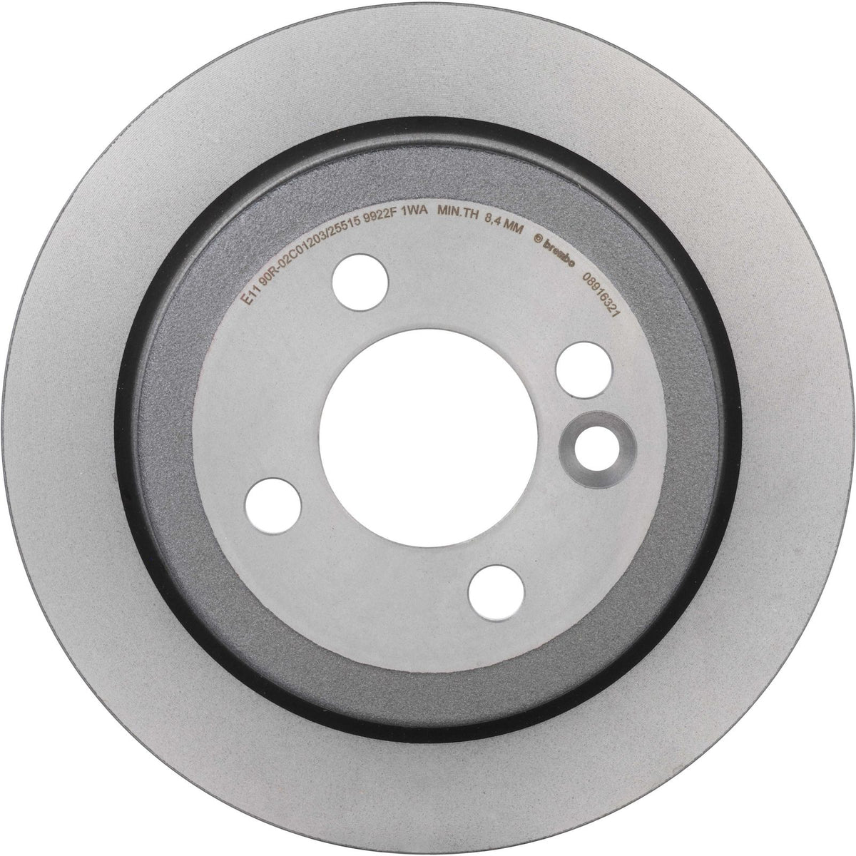 PRIME UV Coated Rear Disc Brake Rotor - 08.9163.21_28