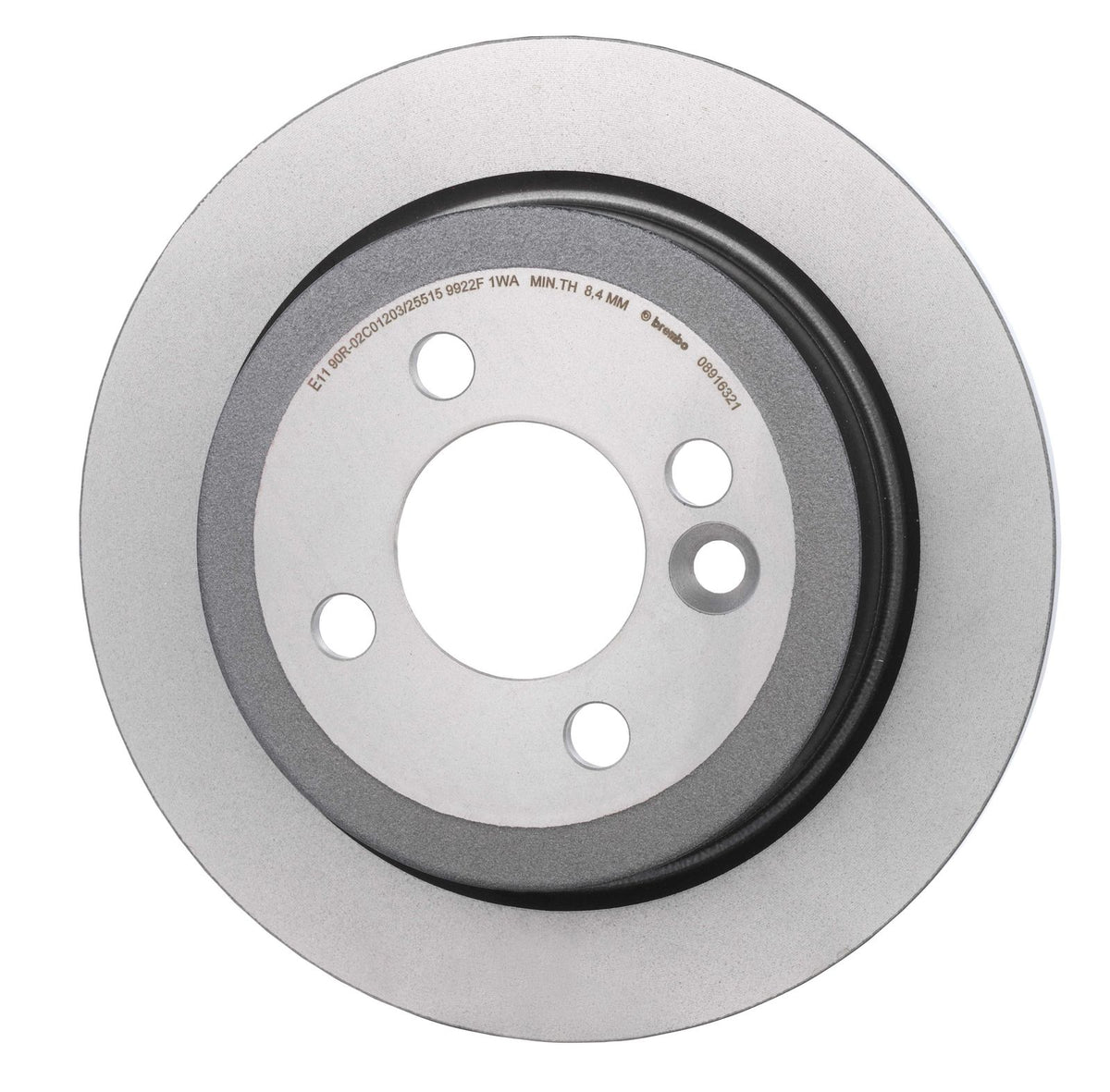 PRIME UV Coated Rear Disc Brake Rotor - 08.9163.21_03