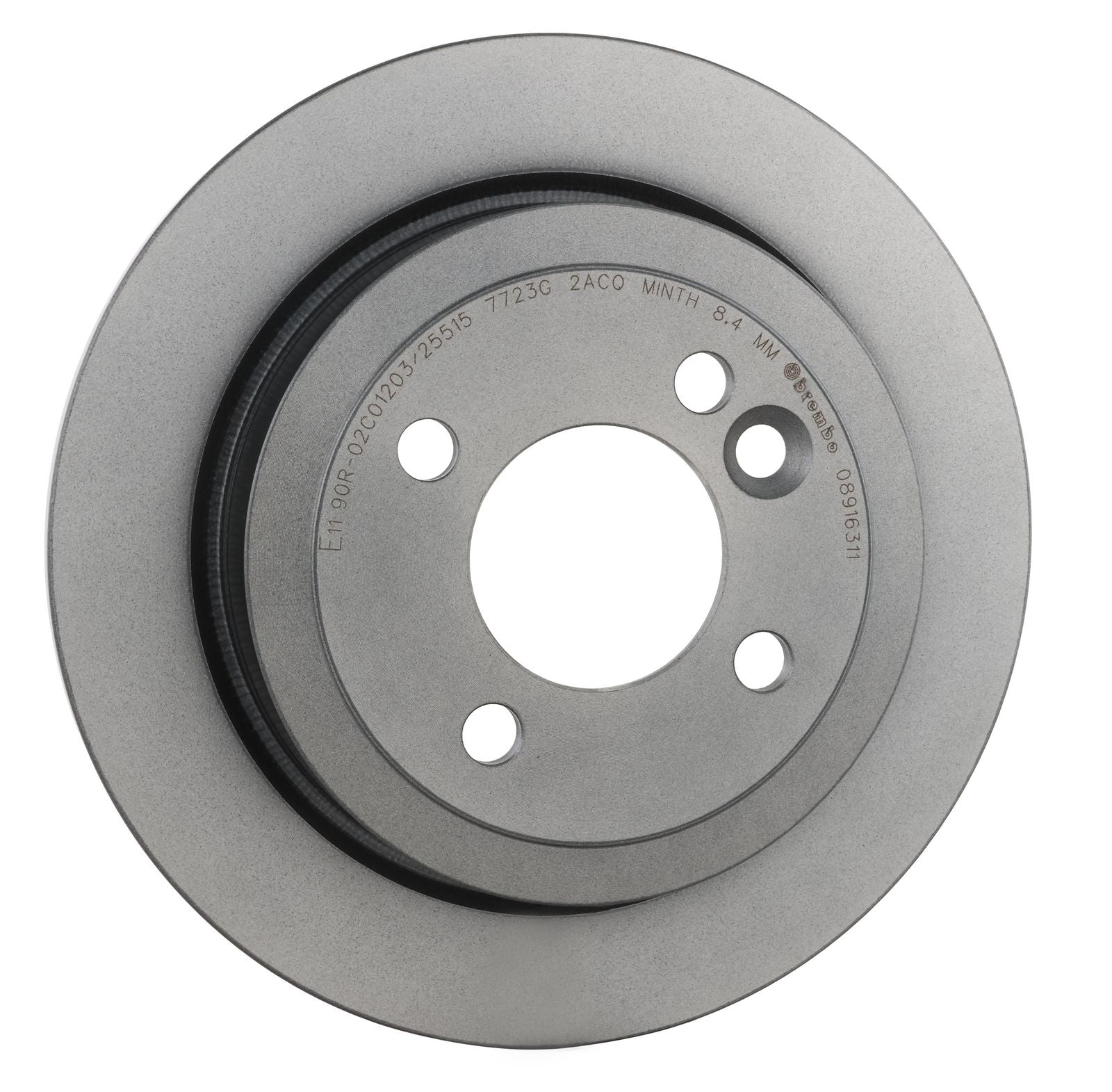 PRIME UV Coated Rear Disc Brake Rotor - 08.9163.11_30