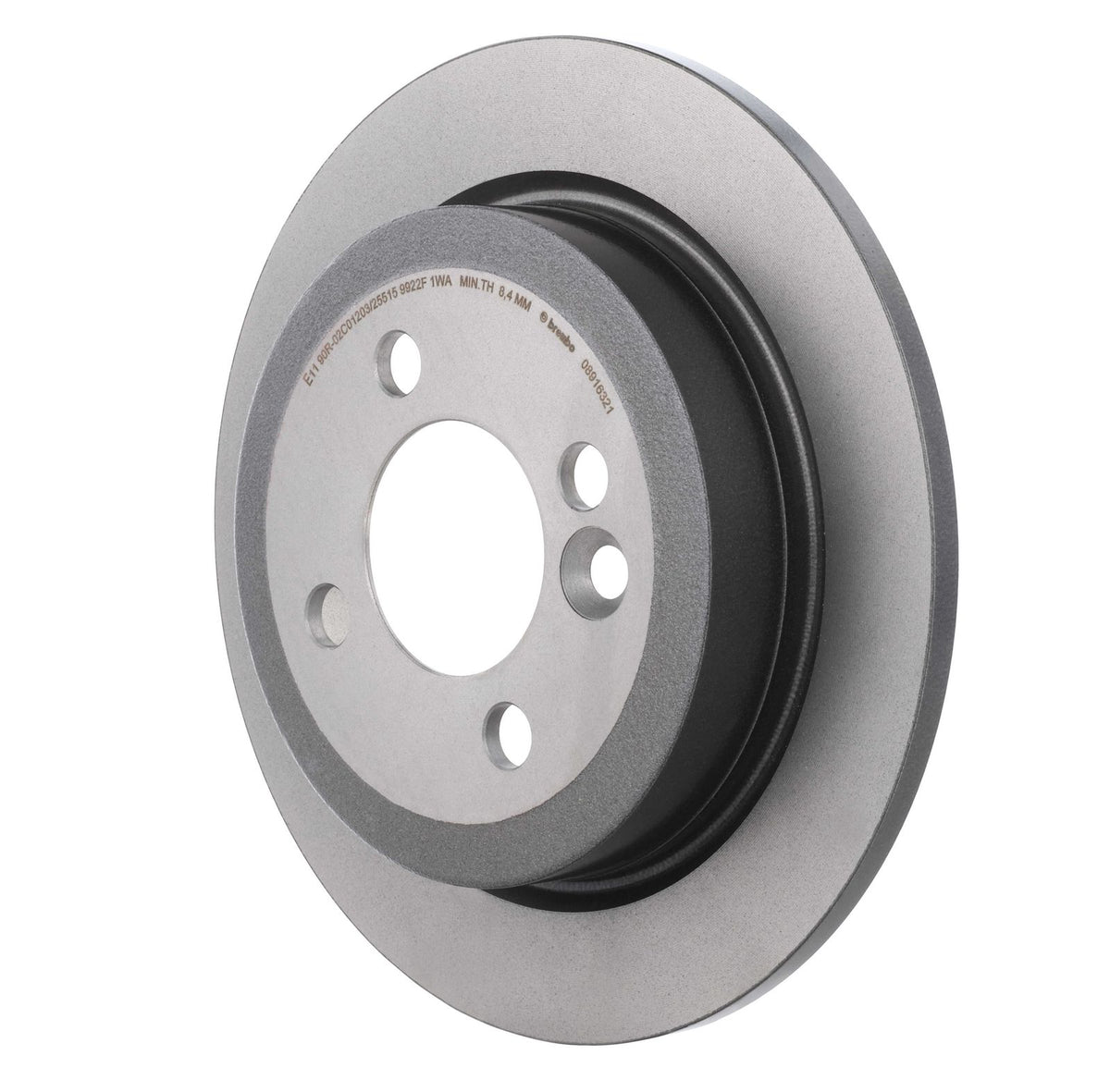 PRIME UV Coated Rear Disc Brake Rotor - 08.9163.21_05
