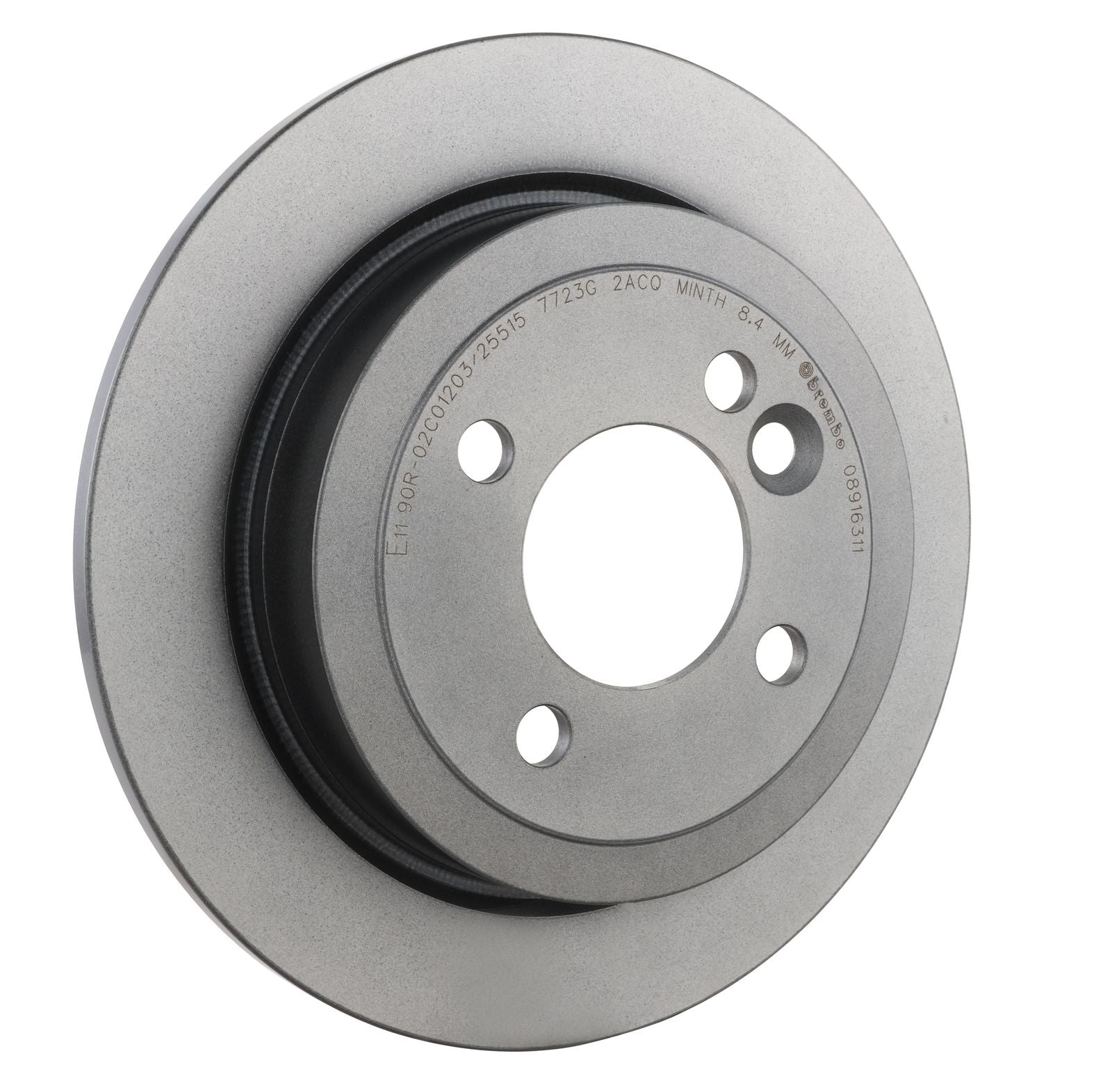 PRIME UV Coated Rear Disc Brake Rotor - 08.9163.11_29