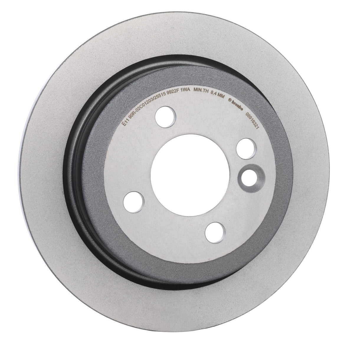 PRIME UV Coated Rear Disc Brake Rotor - 08.9163.21_25