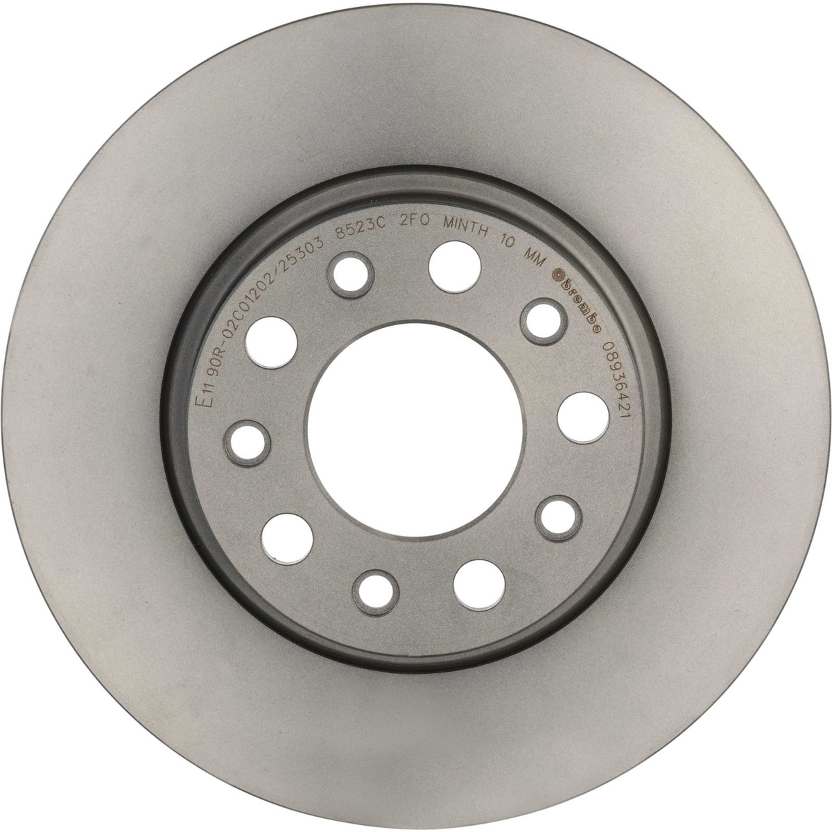 PRIME UV Coated Rear Disc Brake Rotor - 08.9364.21_02