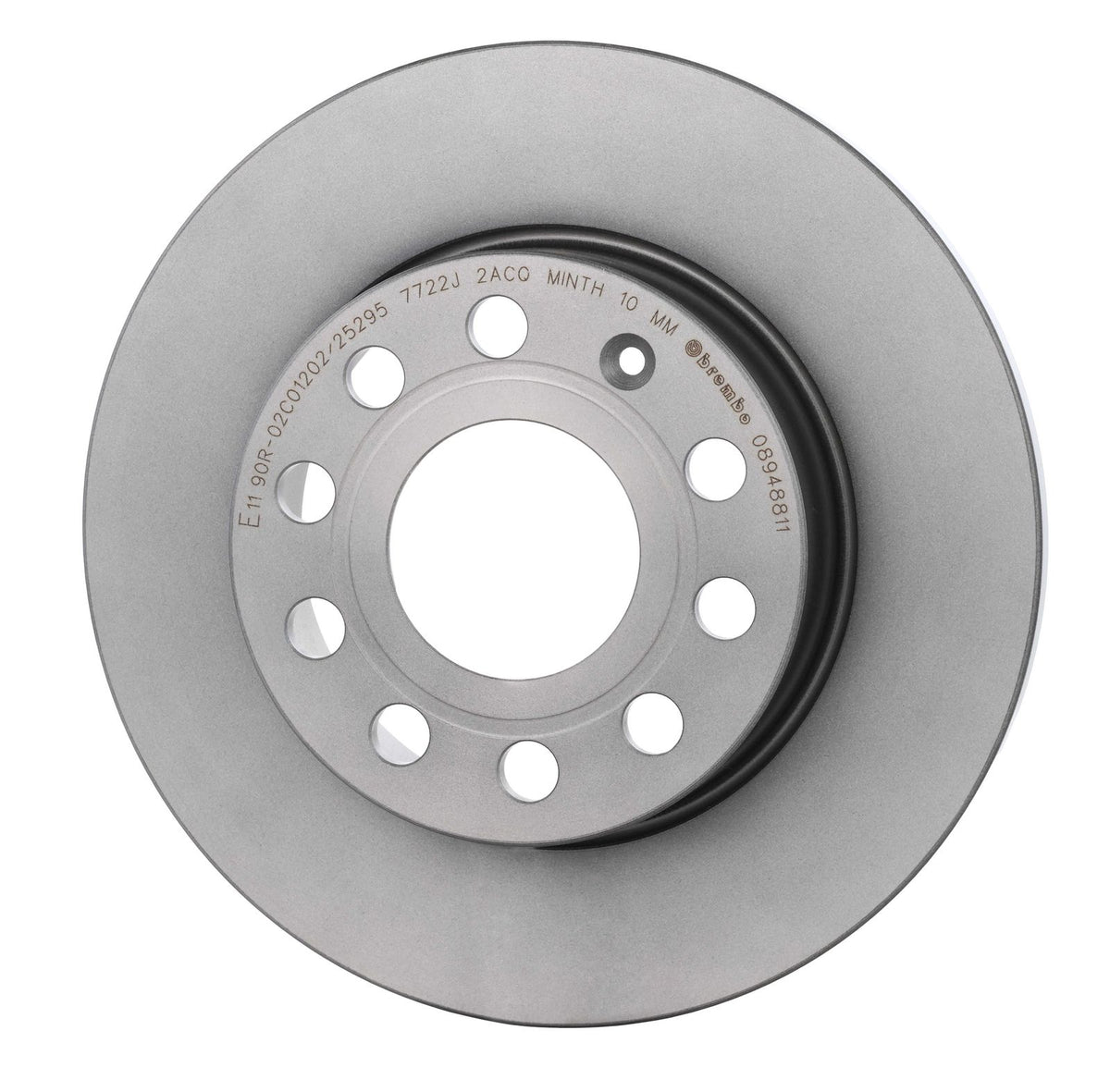 PRIME UV Coated Rear Disc Brake Rotor - 08.9488.11_09