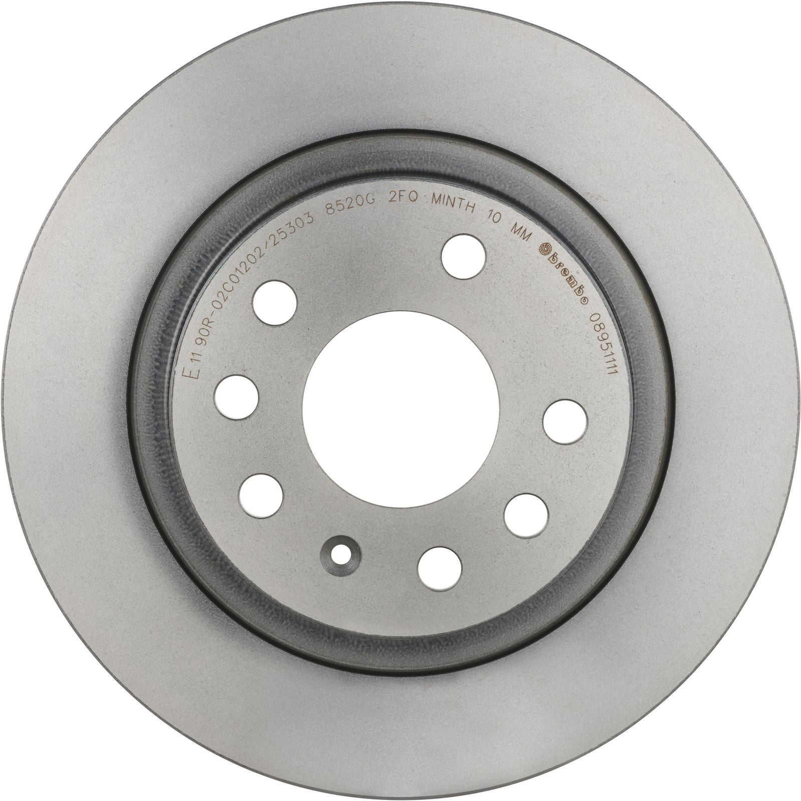 PRIME UV Coated Rear Disc Brake Rotor - 08.9511.11_28