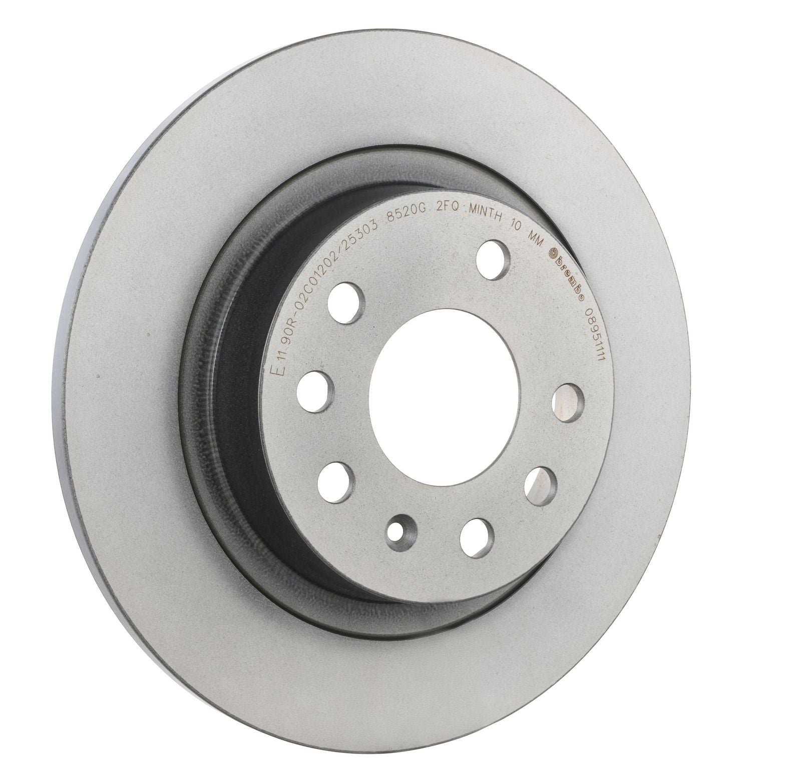 PRIME UV Coated Rear Disc Brake Rotor - 08.9511.11_24