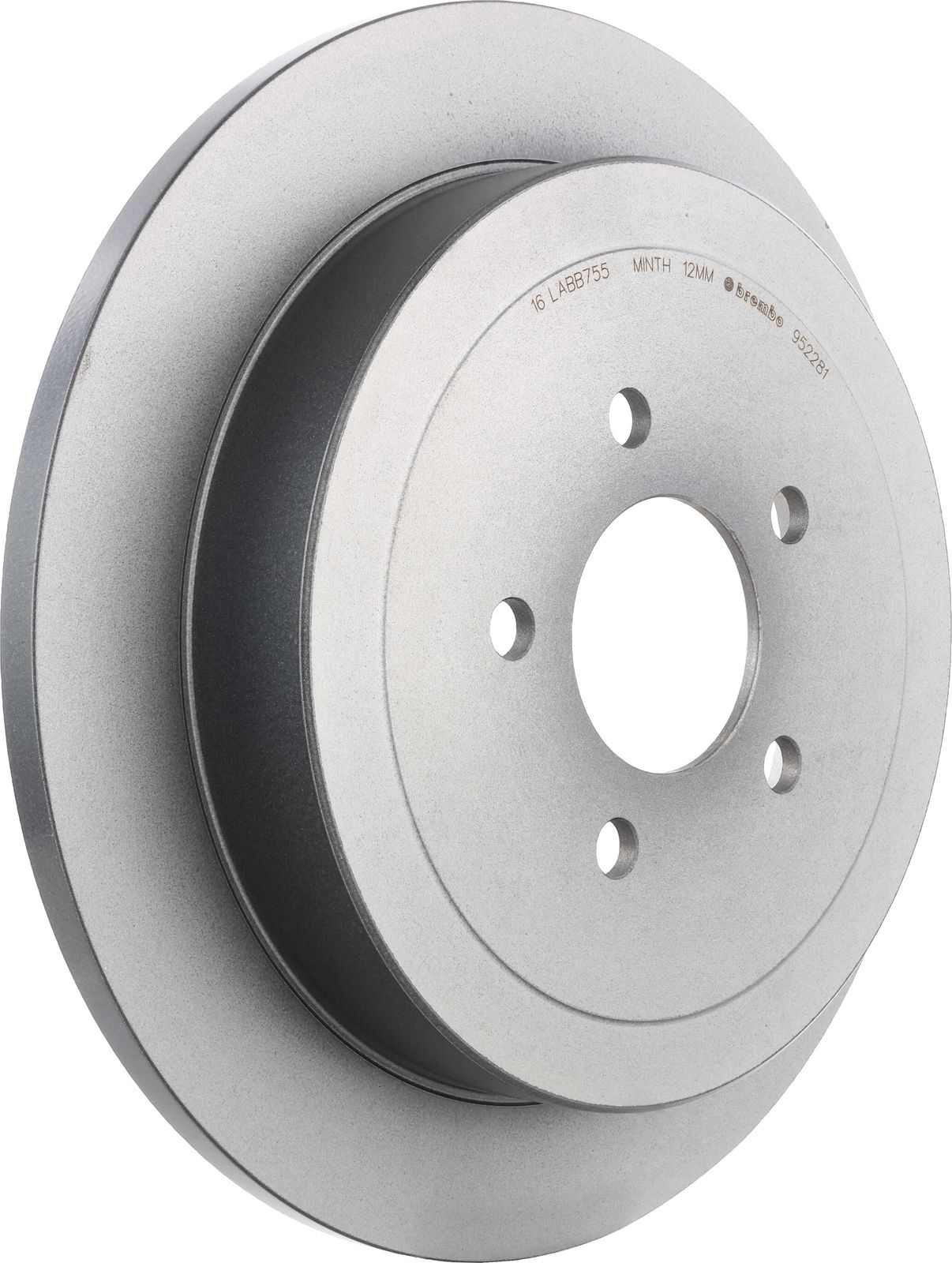 PRIME UV Coated Rear Disc Brake Rotor - 08.9522.81_01