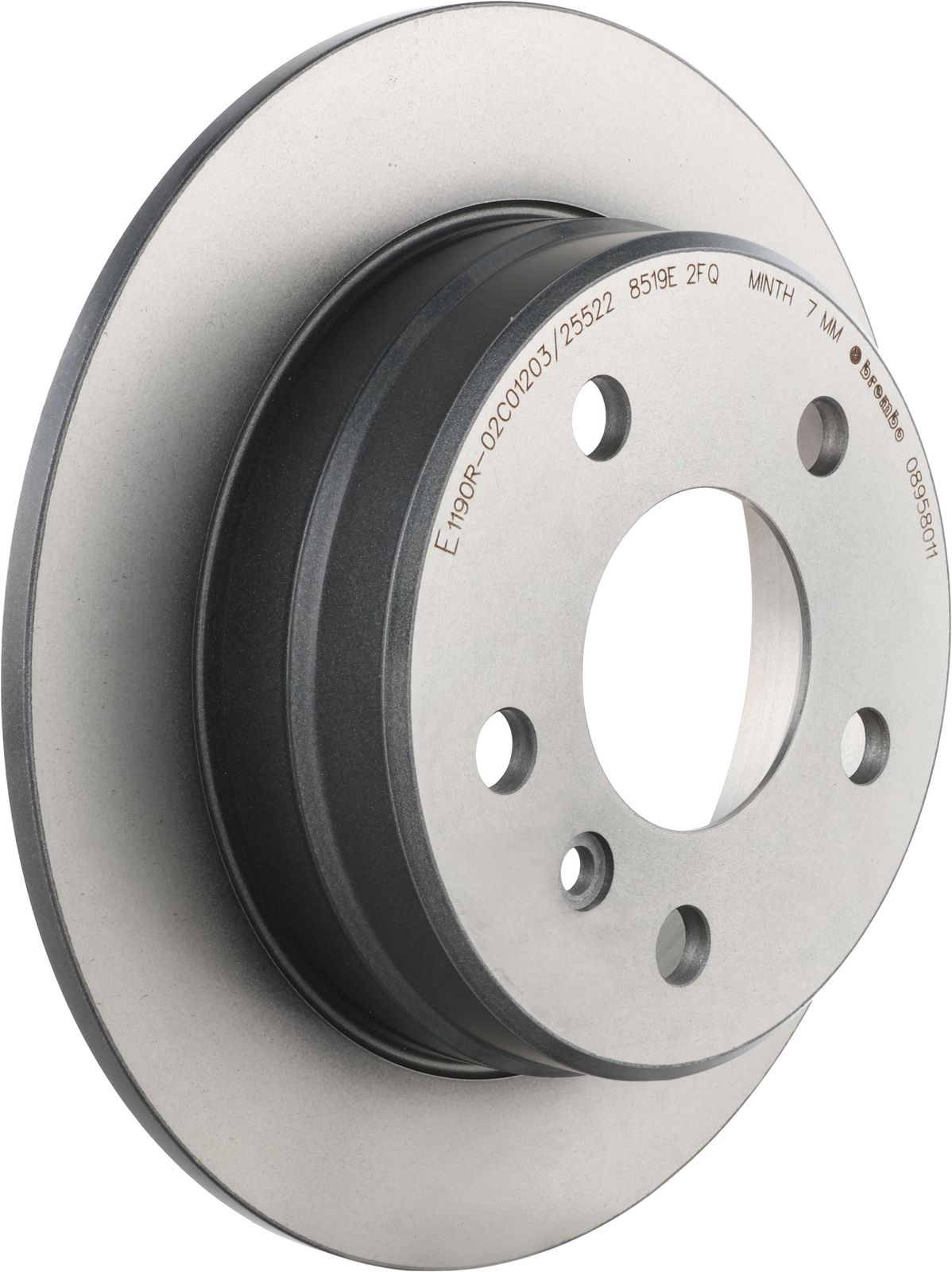 PRIME UV Coated Rear Disc Brake Rotor - 08.9580.11_01
