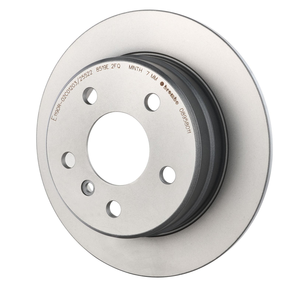 PRIME UV Coated Rear Disc Brake Rotor - 08.9580.11_09