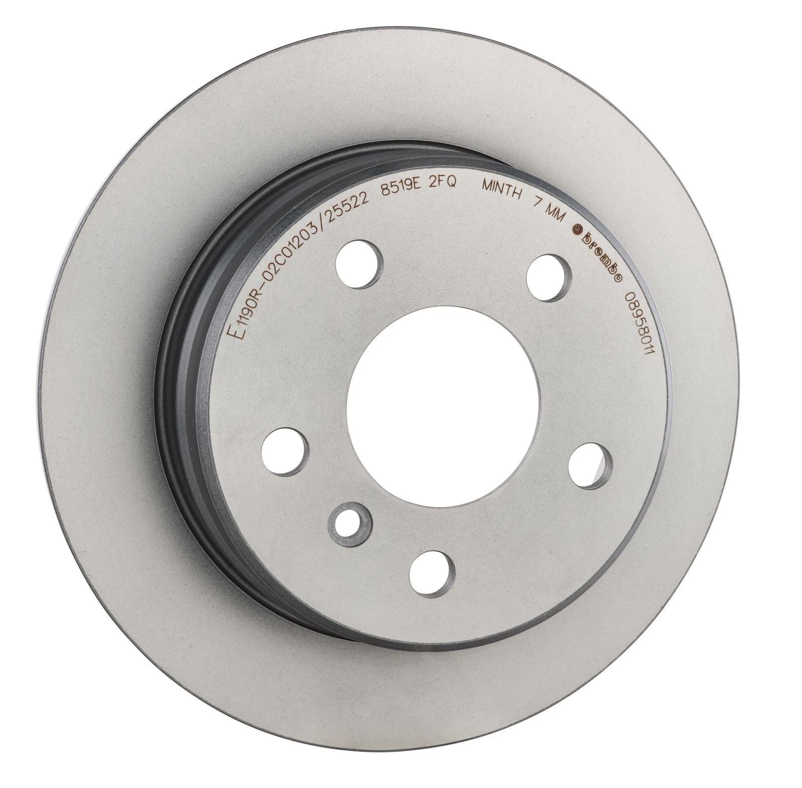 PRIME UV Coated Rear Disc Brake Rotor - 08.9580.11_30