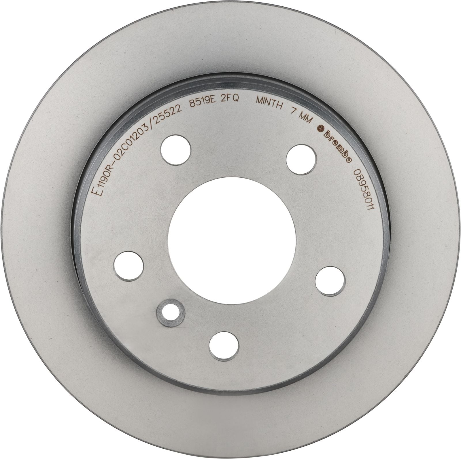PRIME UV Coated Rear Disc Brake Rotor - 08.9580.11_03