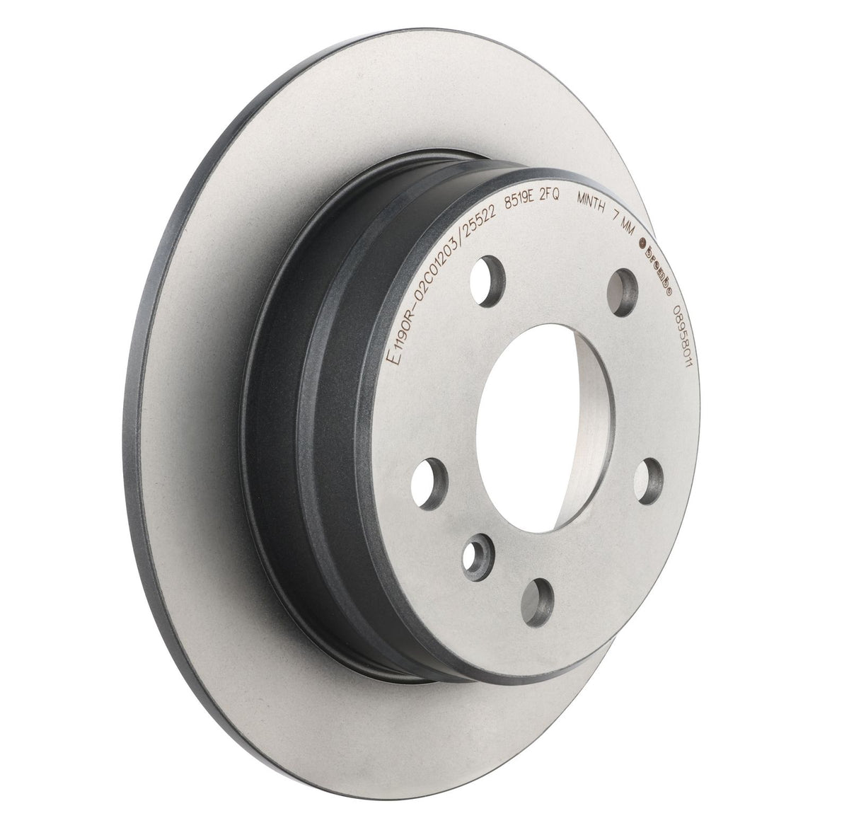 PRIME UV Coated Rear Disc Brake Rotor - 08.9580.11_28