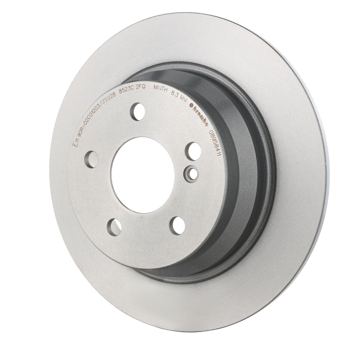 PRIME UV Coated Rear Disc Brake Rotor - 08.9584.11_09