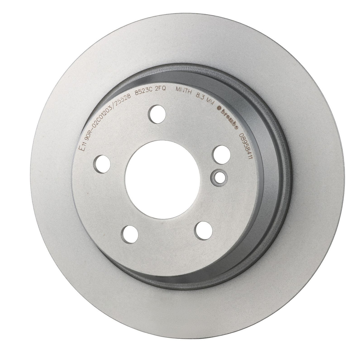 PRIME UV Coated Rear Disc Brake Rotor - 08.9584.11_08