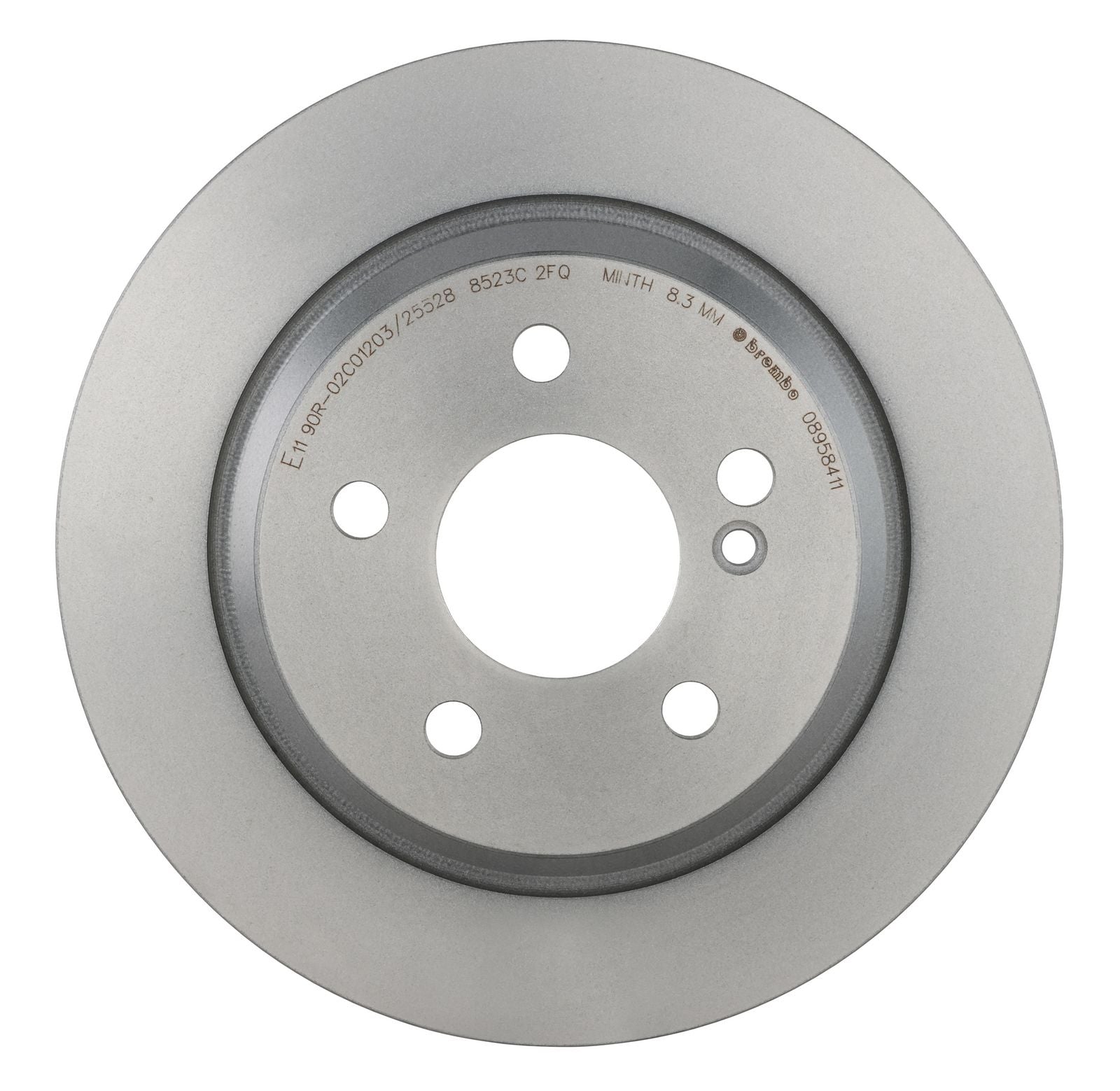 PRIME UV Coated Rear Disc Brake Rotor - 08.9584.11_07