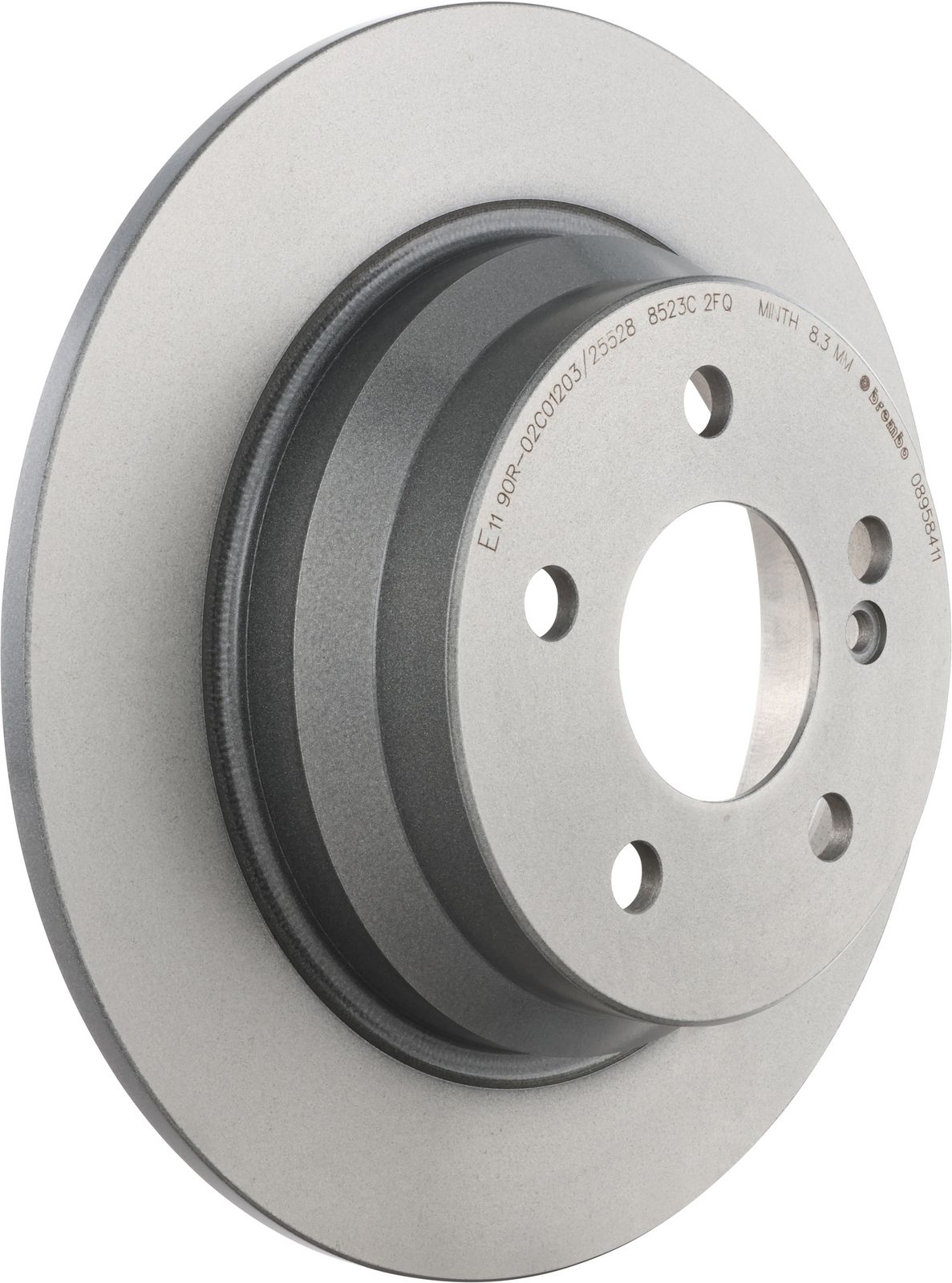 PRIME UV Coated Rear Disc Brake Rotor - 08.9584.11_01