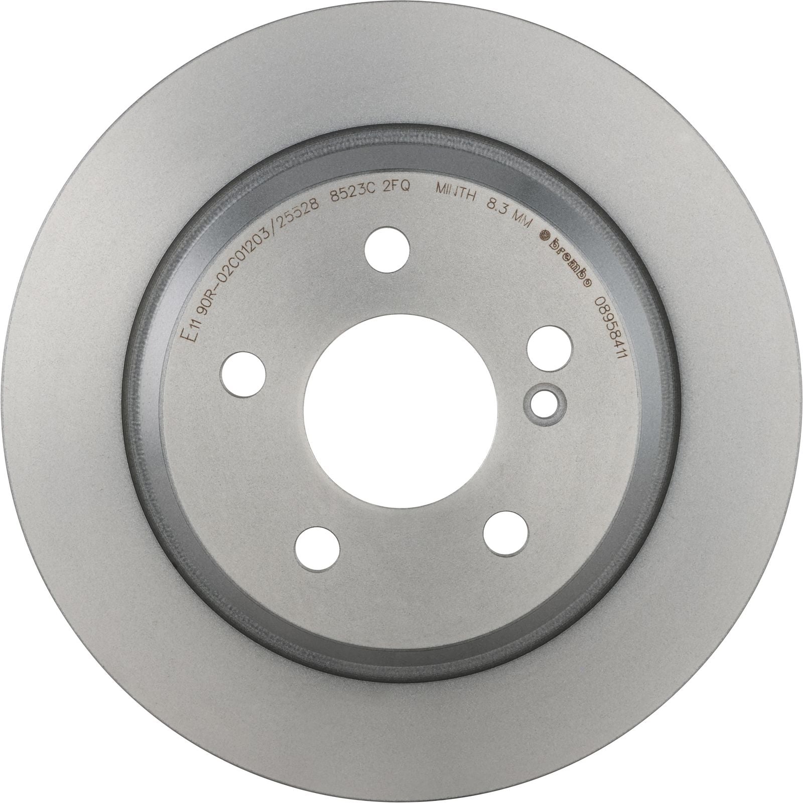 PRIME UV Coated Rear Disc Brake Rotor - 08.9584.11_03