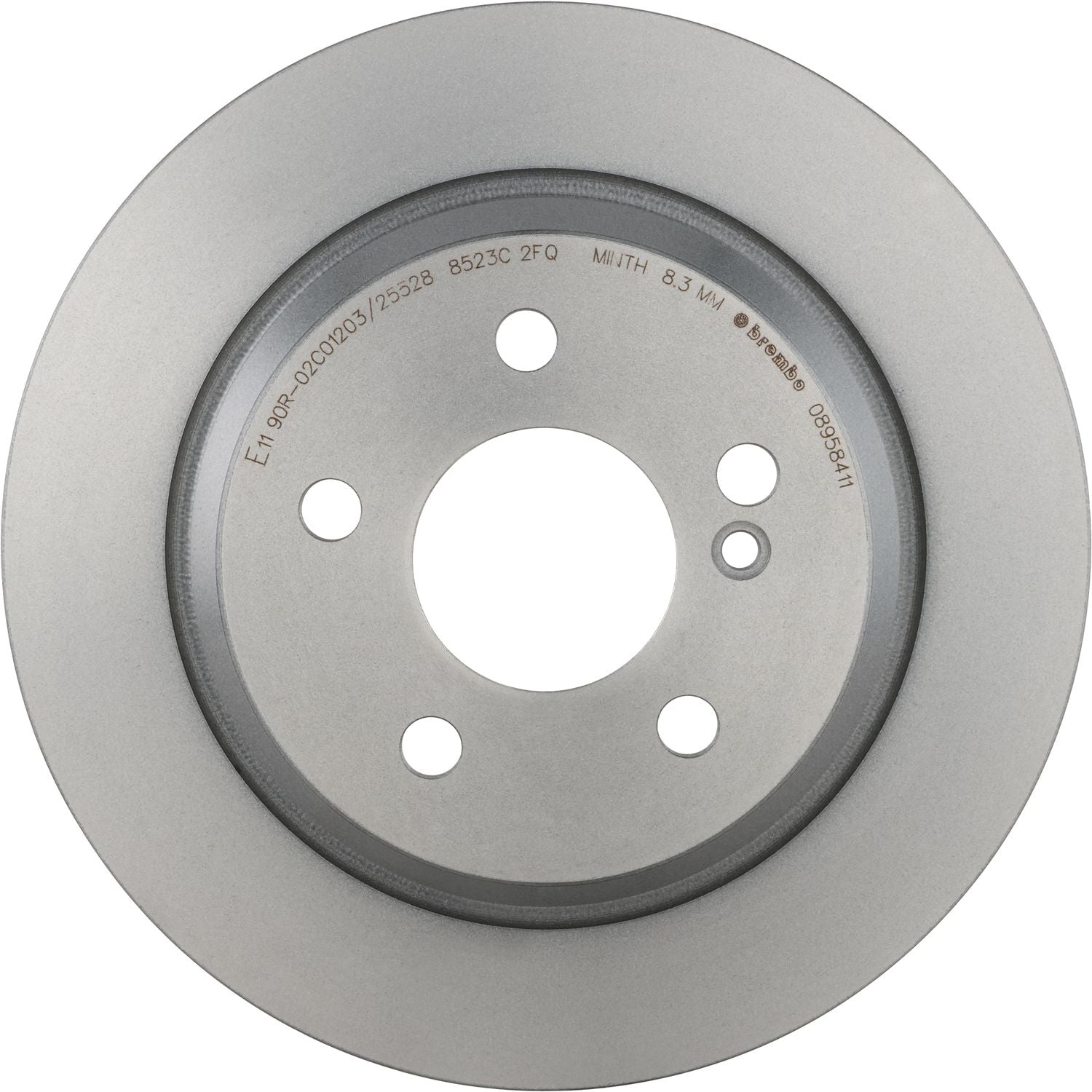 PRIME UV Coated Rear Disc Brake Rotor - 08.9584.11_02