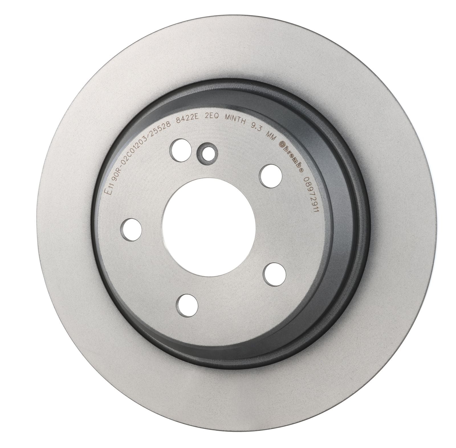 PRIME UV Coated Rear Disc Brake Rotor - 08.9729.11_08