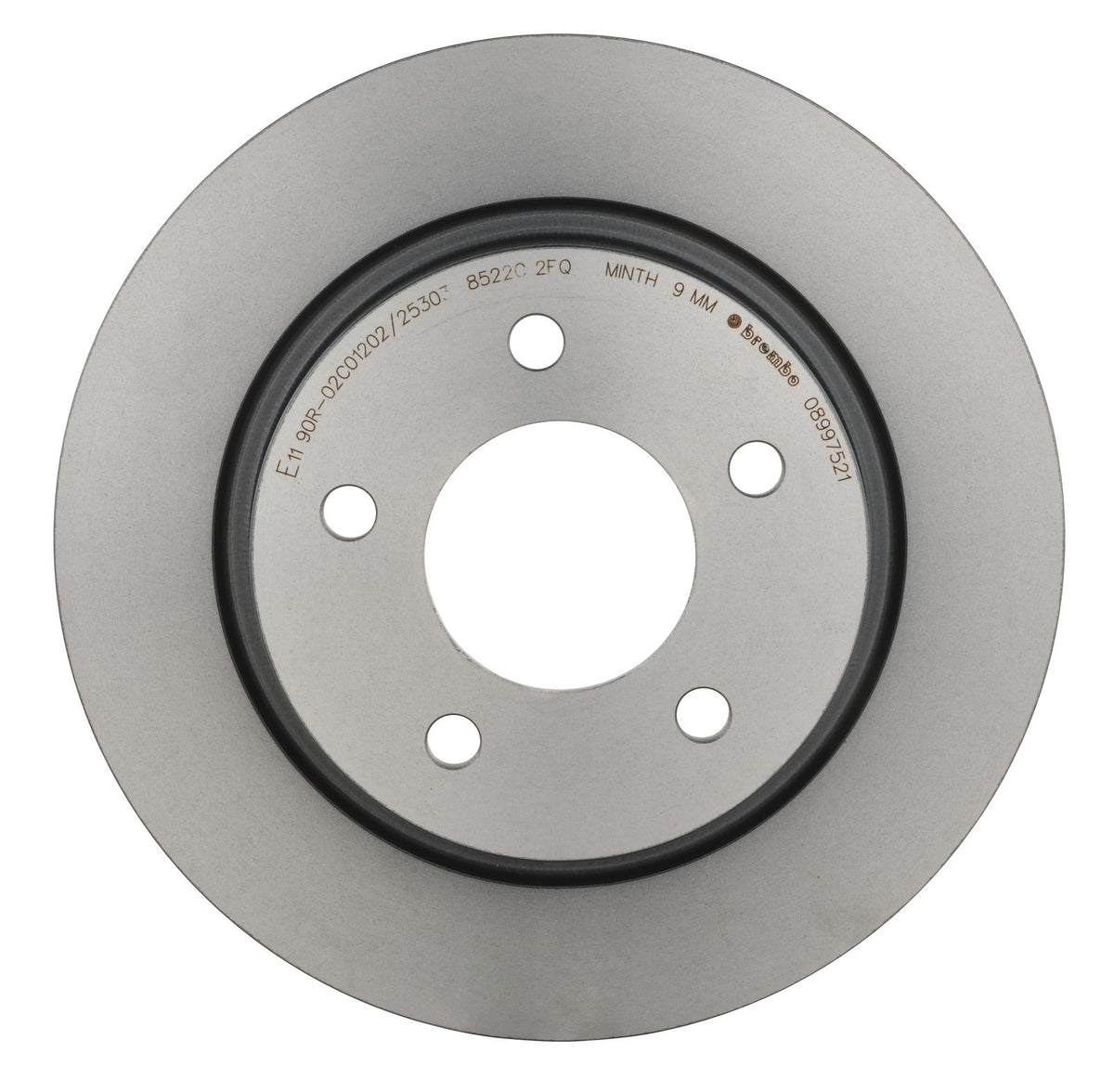 PRIME UV Coated Rear Disc Brake Rotor - 08.9975.21_07