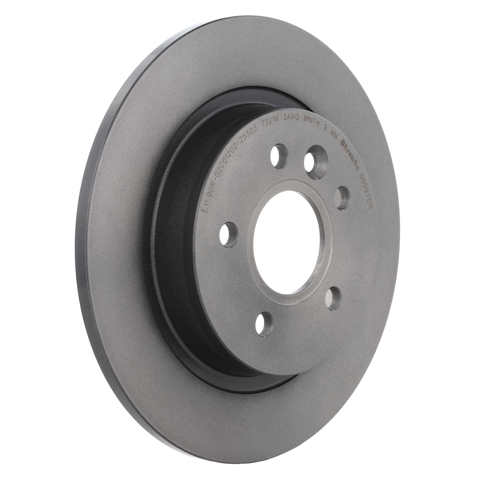 PRIME UV Coated Rear Disc Brake Rotor - 08.9975.11_28