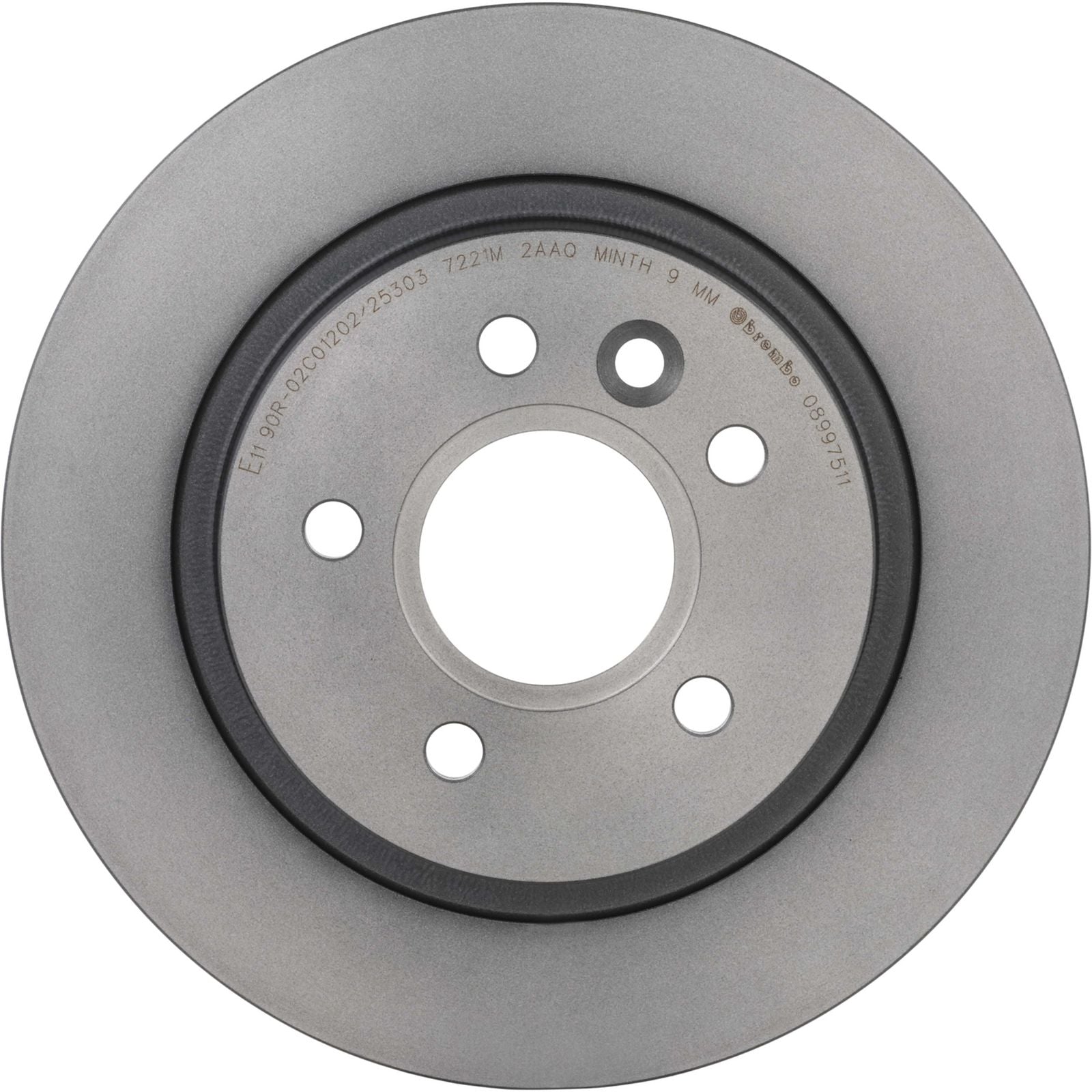 PRIME UV Coated Rear Disc Brake Rotor - 08.9975.11_04