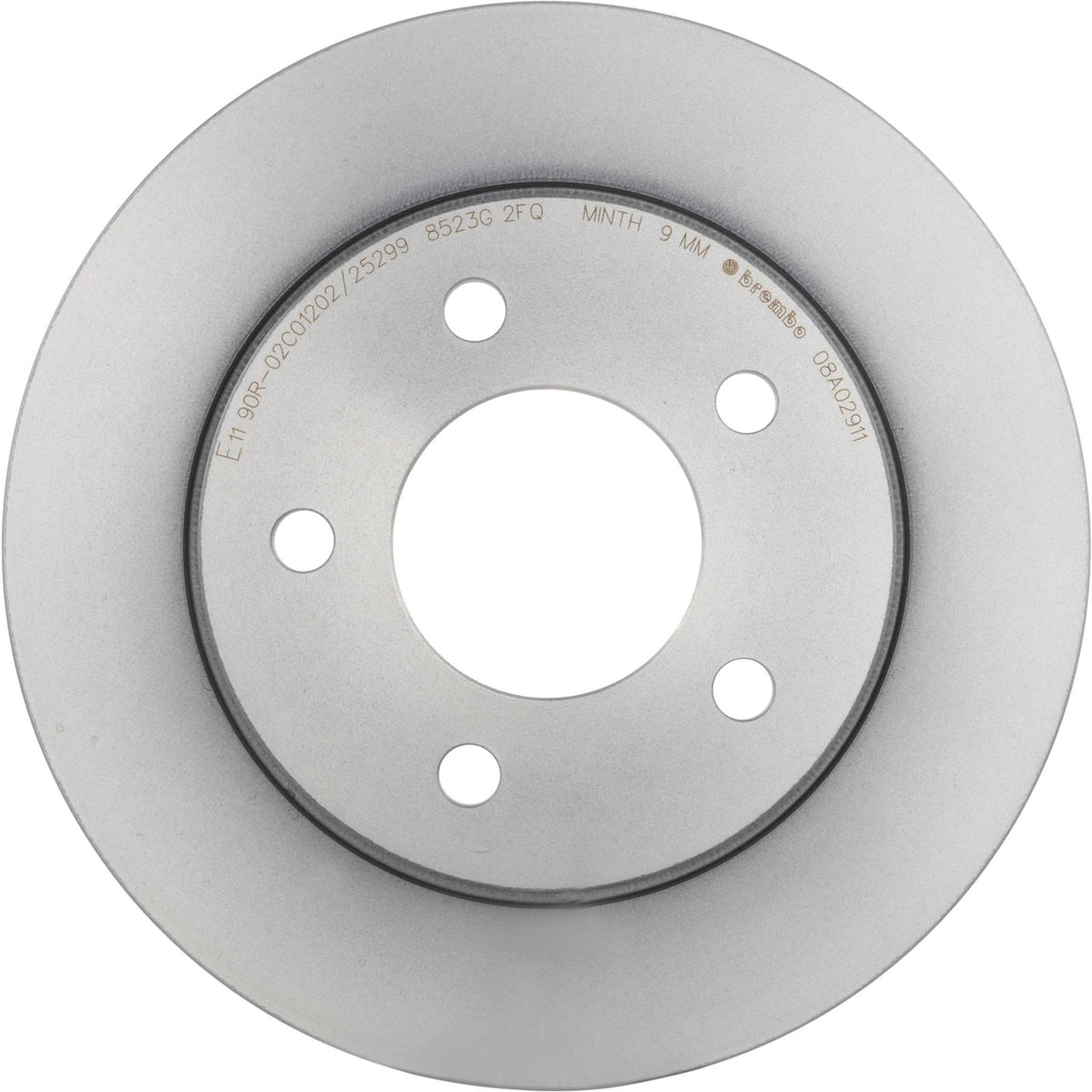 PRIME UV Coated Rear Disc Brake Rotor - 08.A029.11_01