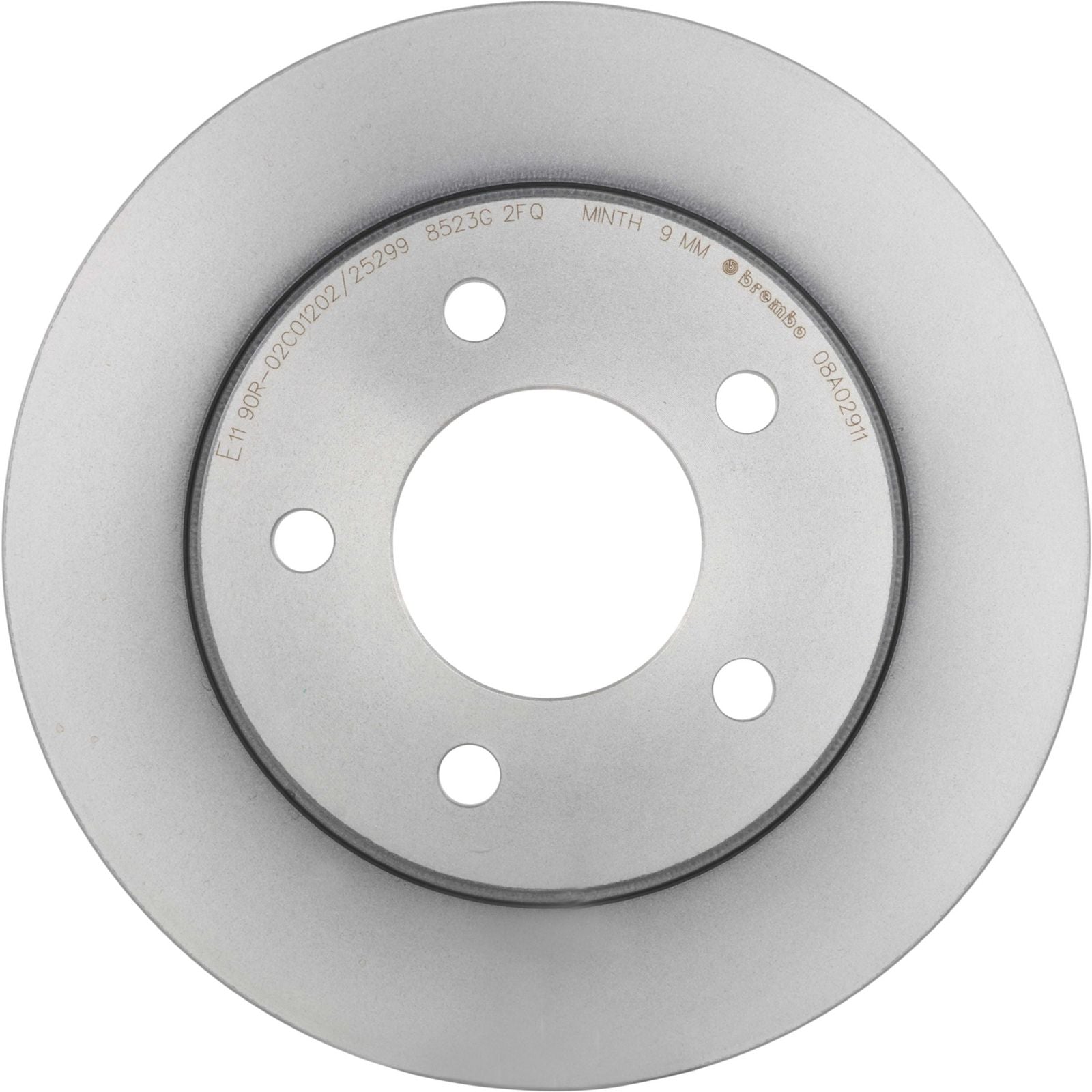 PRIME UV Coated Rear Disc Brake Rotor - 08.A029.11_01