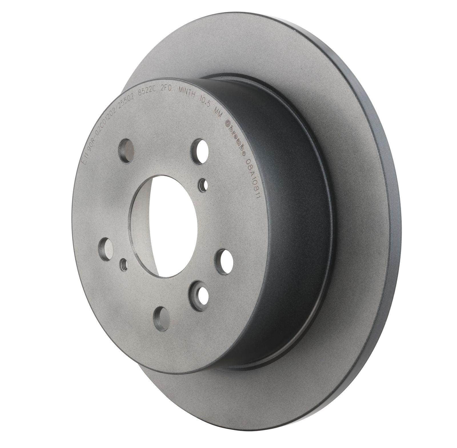 PRIME UV Coated Rear Disc Brake Rotor - 08.A108.11_10