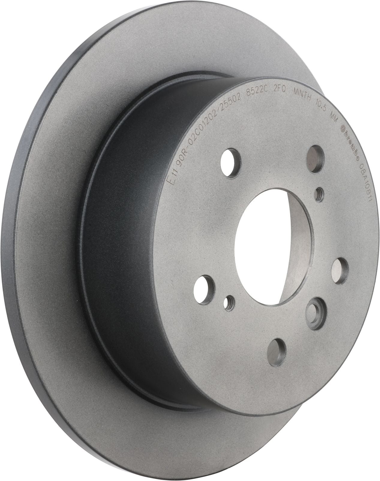 PRIME UV Coated Rear Disc Brake Rotor - 08.A108.11_01