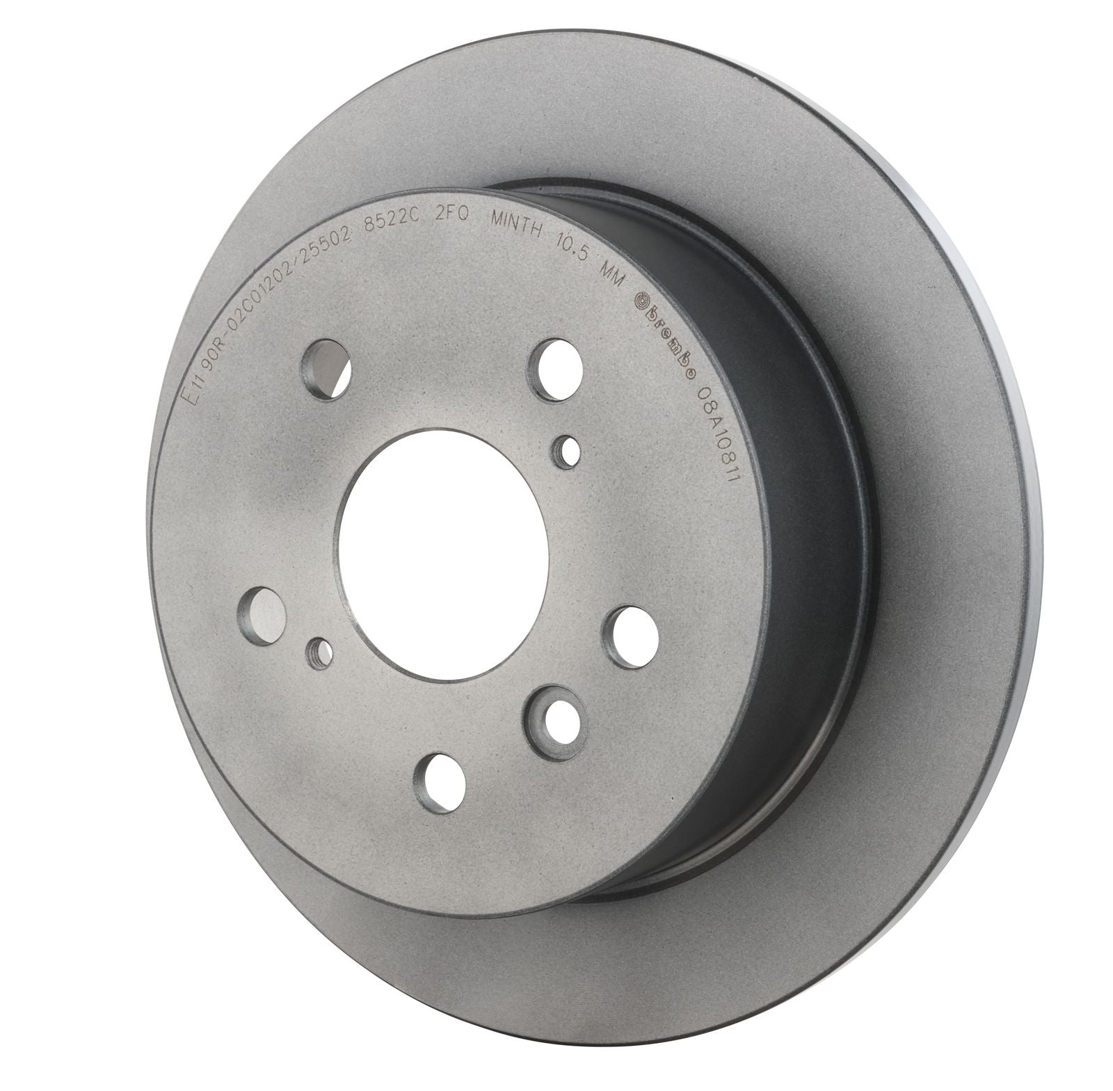 PRIME UV Coated Rear Disc Brake Rotor - 08.A108.11_09