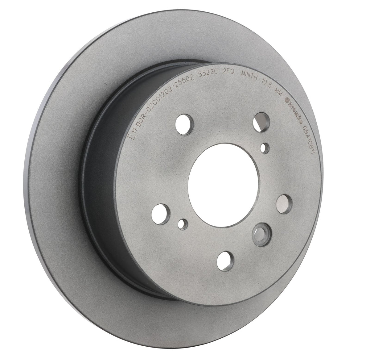 PRIME UV Coated Rear Disc Brake Rotor - 08.A108.11_29