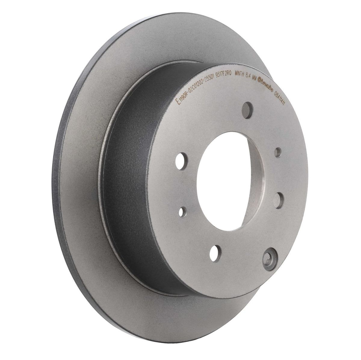 PRIME UV Coated Rear Disc Brake Rotor - 08.A114.11_27