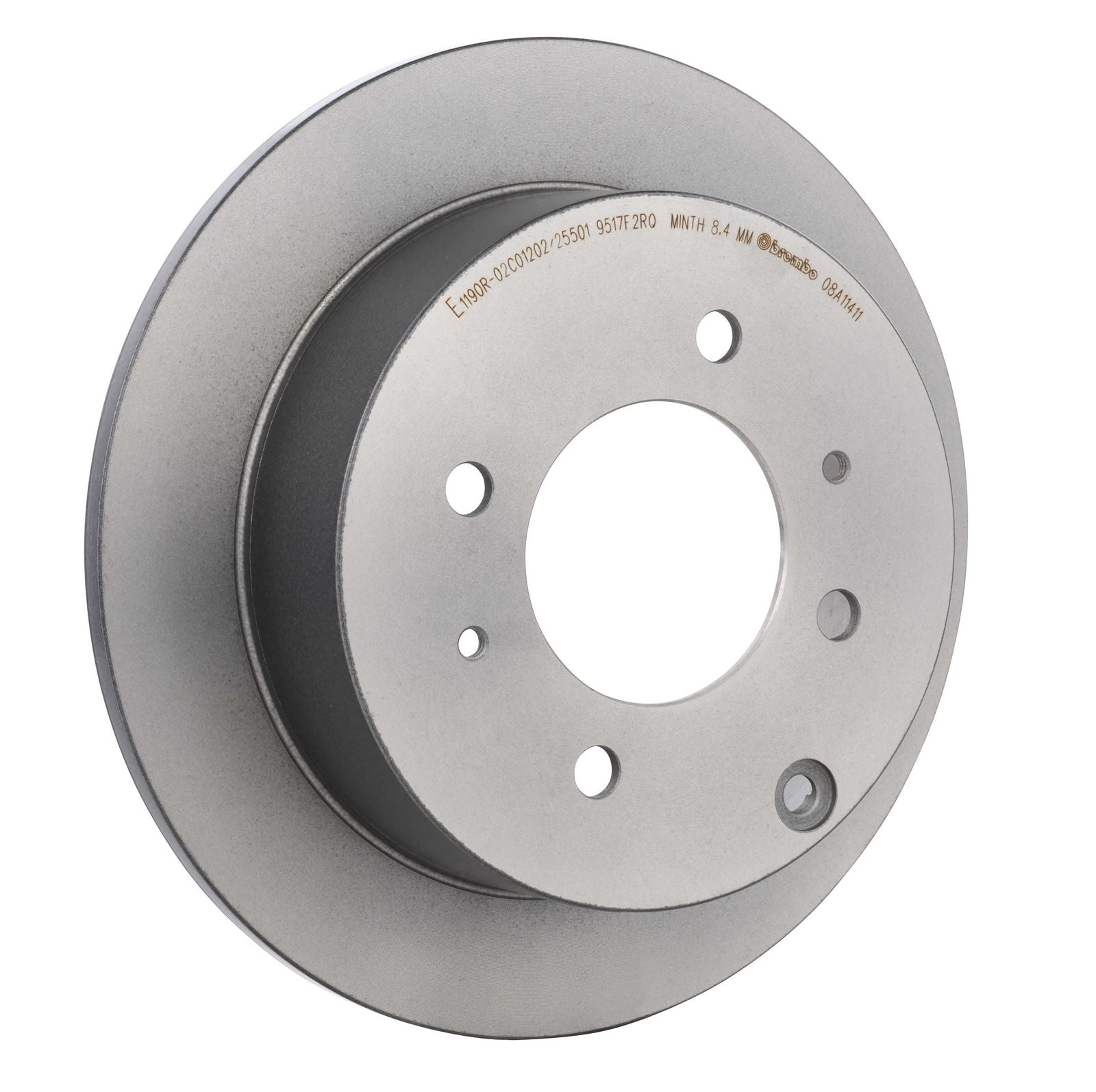 PRIME UV Coated Rear Disc Brake Rotor - 08.A114.11_28
