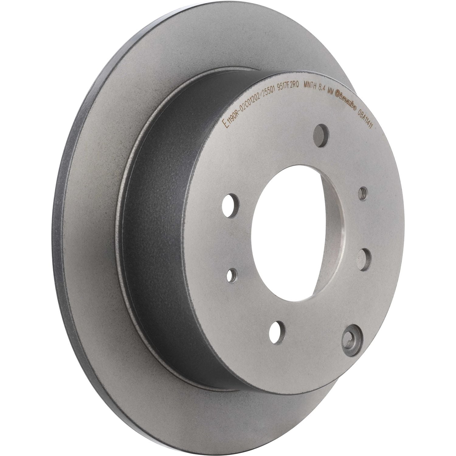 PRIME UV Coated Rear Disc Brake Rotor - 08.A114.11_02