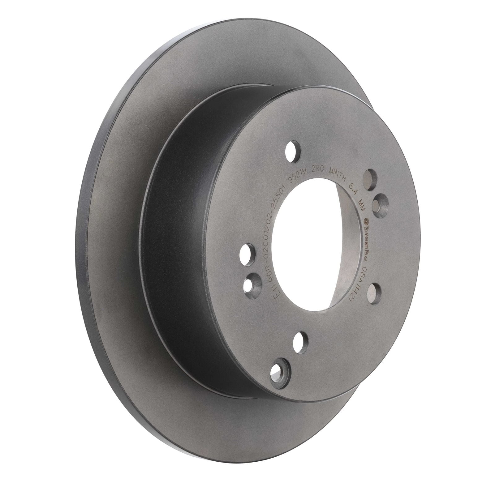 PRIME UV Coated Rear Disc Brake Rotor - 08.A114.21_28