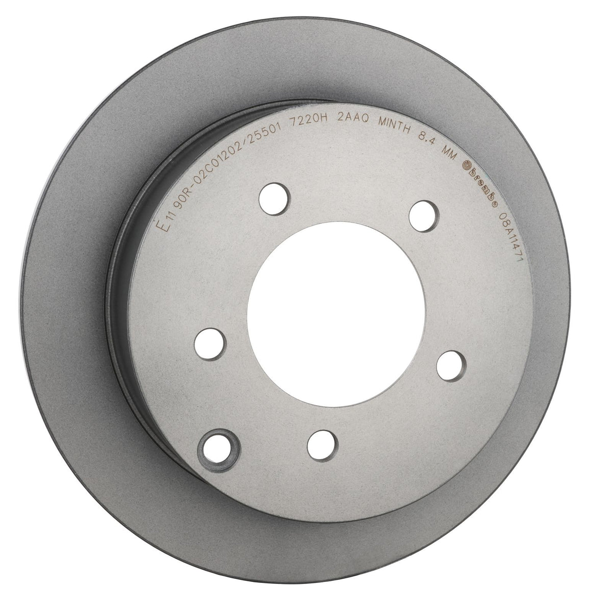 PRIME UV Coated Rear Disc Brake Rotor - 08.A114.71_29