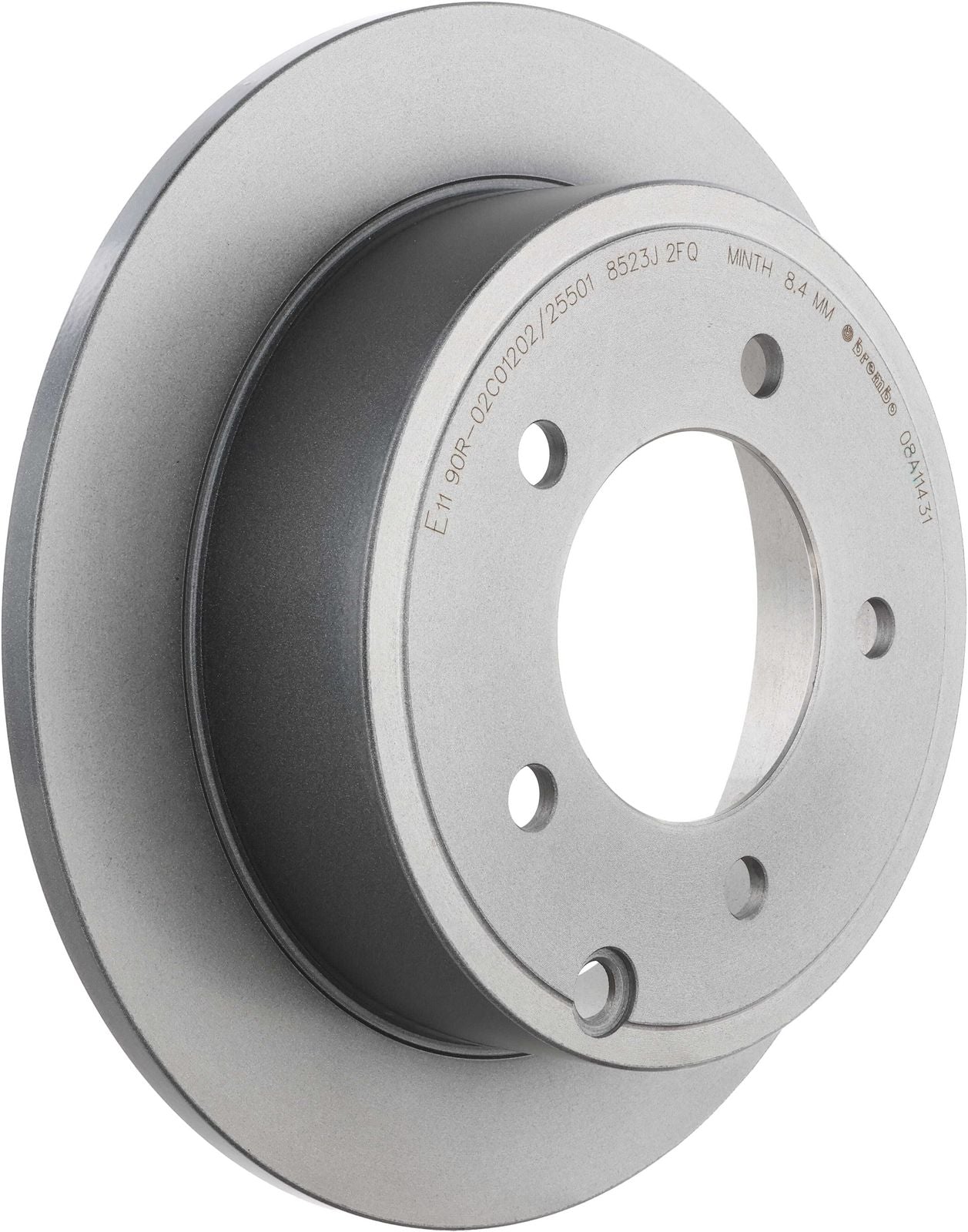 PRIME UV Coated Rear Disc Brake Rotor - 08.A114.31_01