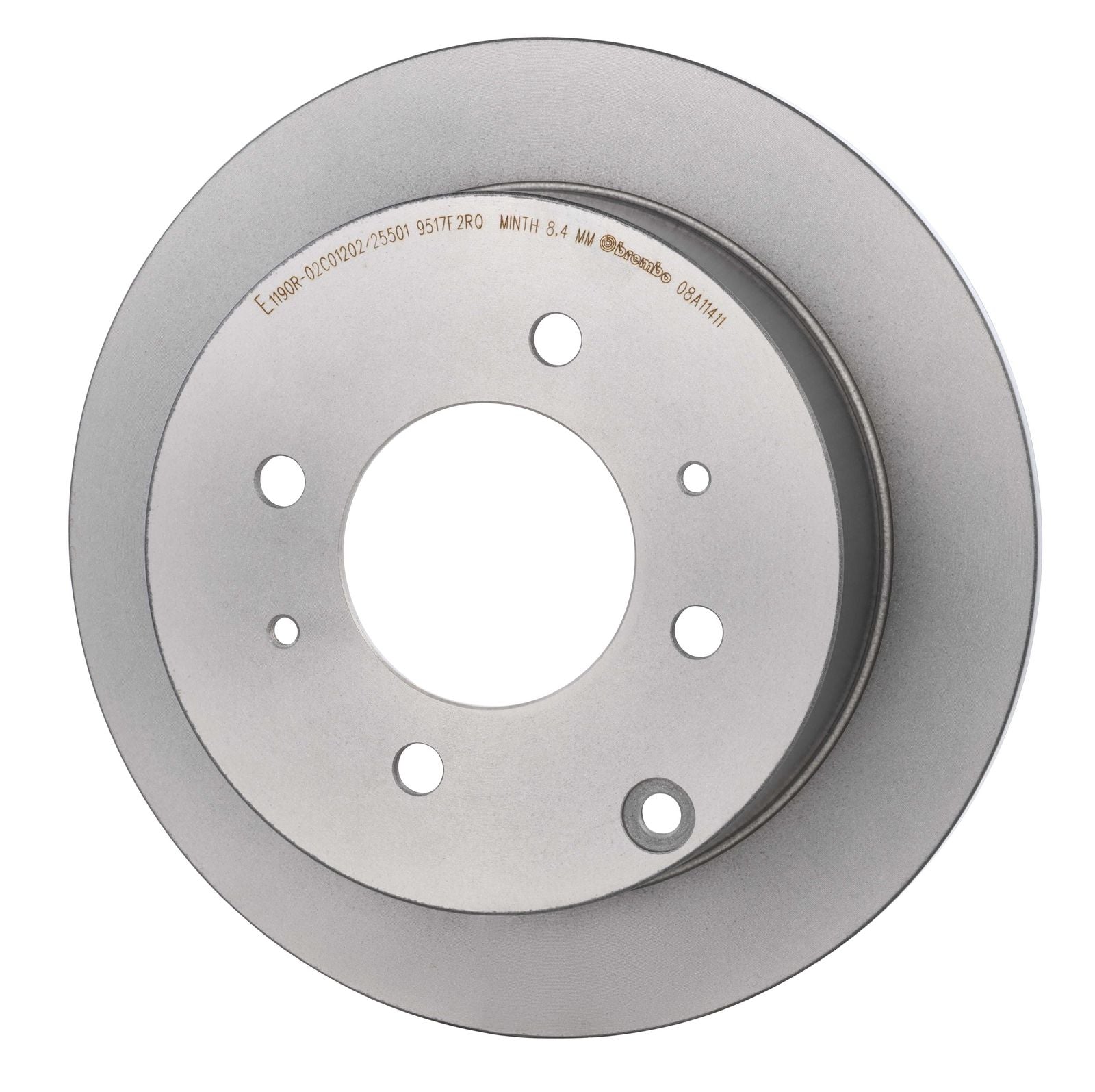 PRIME UV Coated Rear Disc Brake Rotor - 08.A114.11_07
