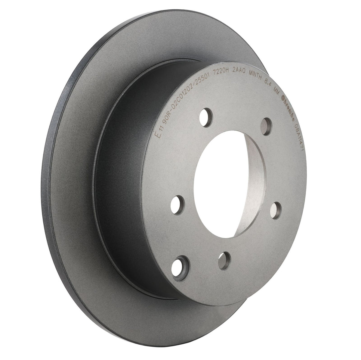 PRIME UV Coated Rear Disc Brake Rotor - 08.A114.71_27