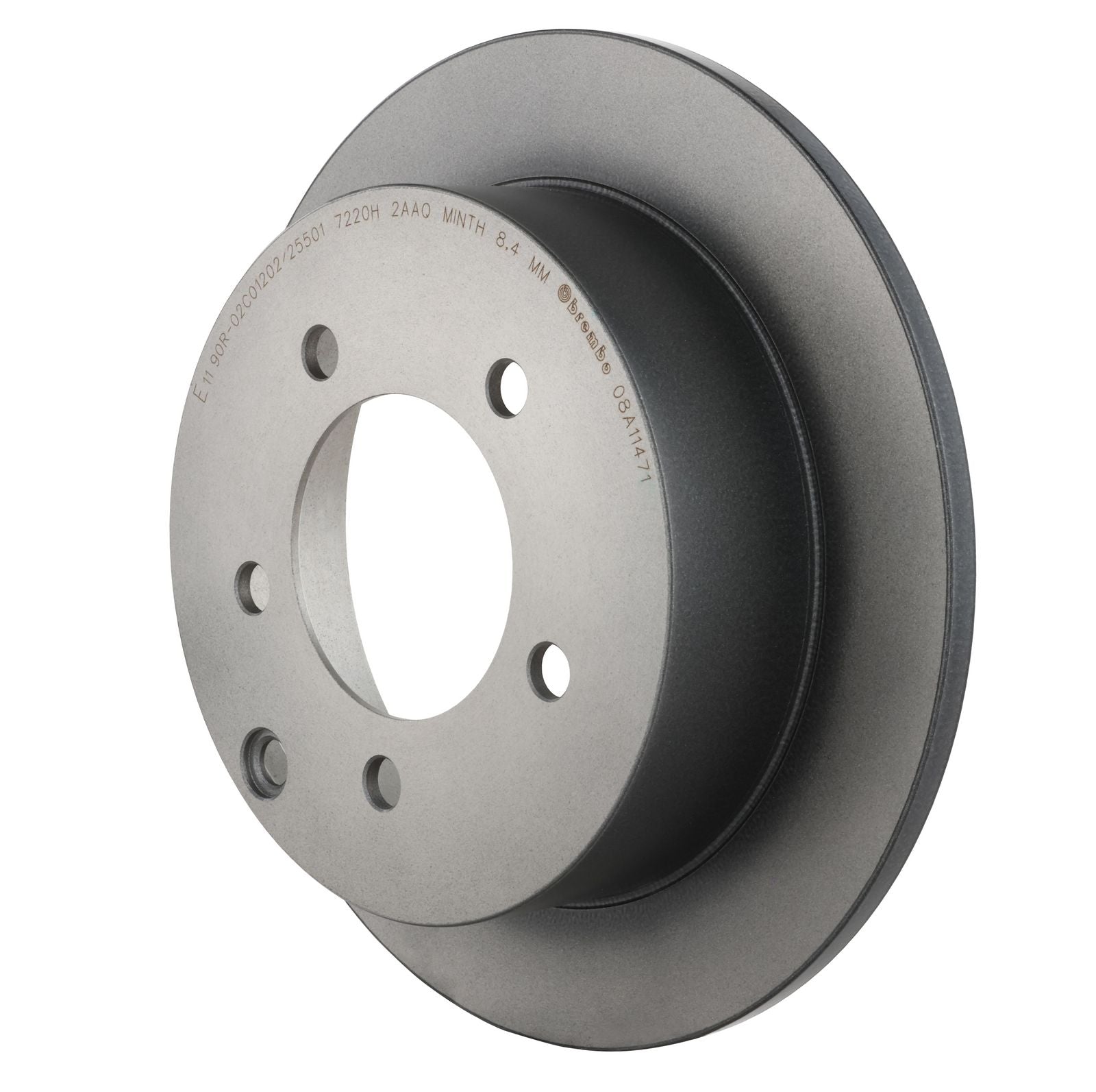 PRIME UV Coated Rear Disc Brake Rotor - 08.A114.71_09