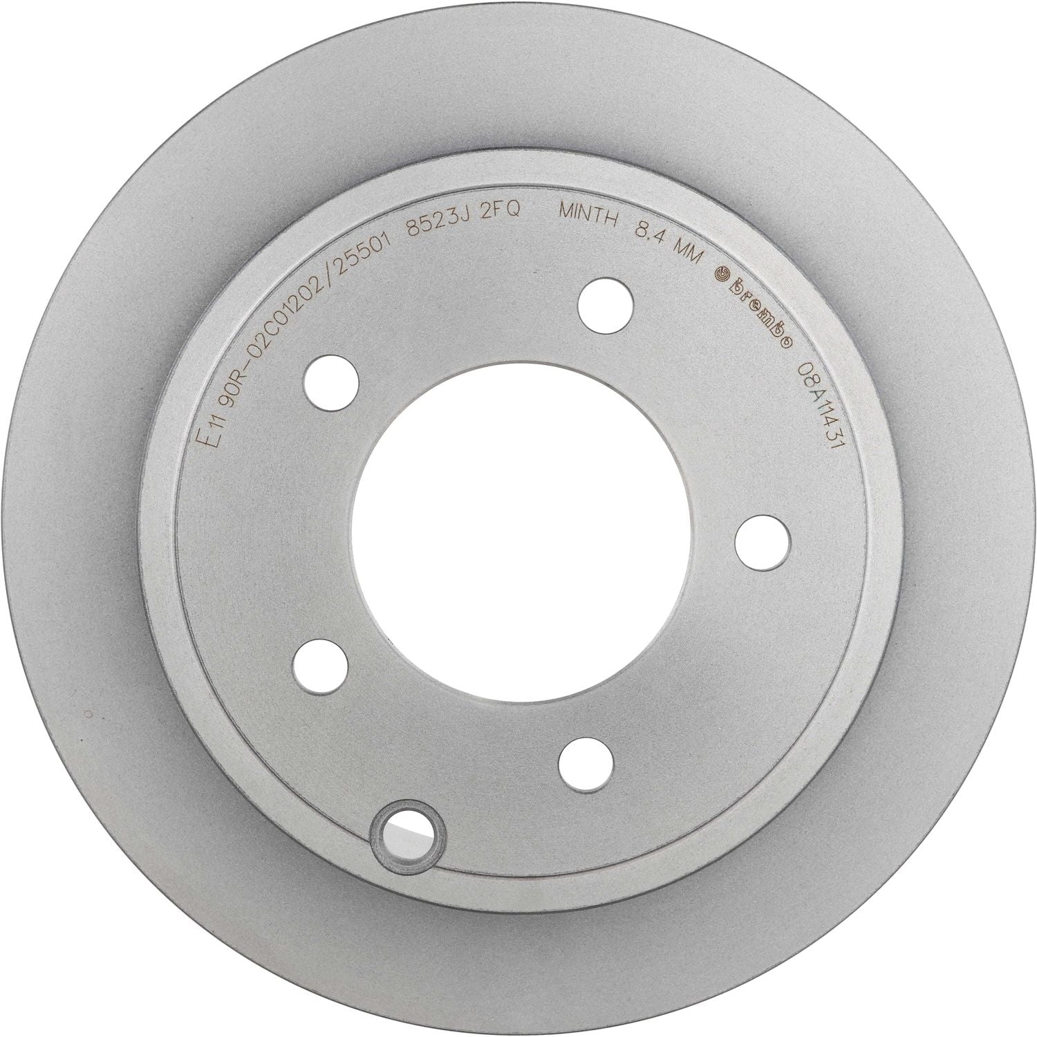 PRIME UV Coated Rear Disc Brake Rotor - 08.A114.31_01