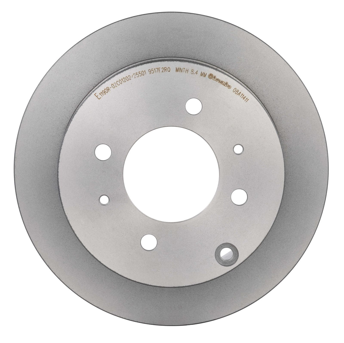 PRIME UV Coated Rear Disc Brake Rotor - 08.A114.11_06